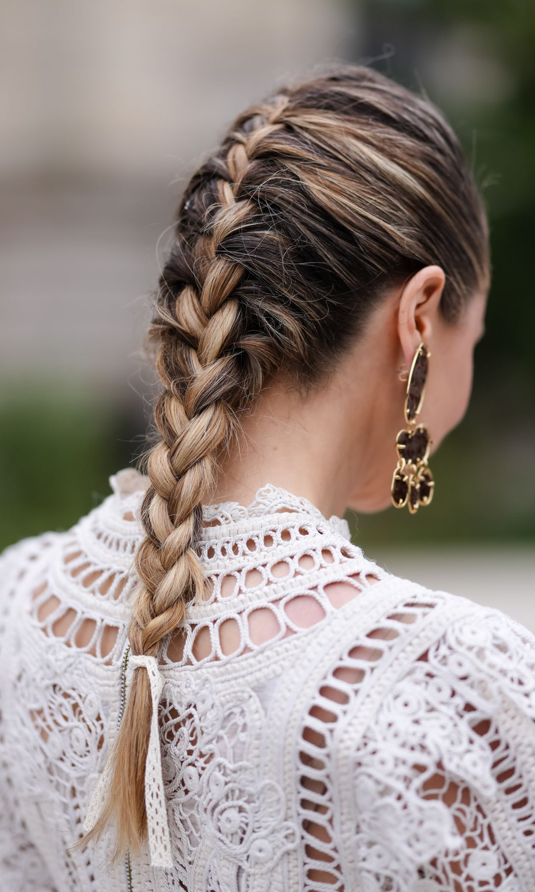 Peinado trenza invitada