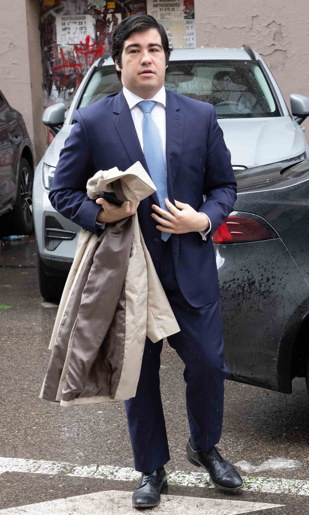 Alfonso Álvarez-Cascos en la boda de Casilda Arena y Carlos Martínez