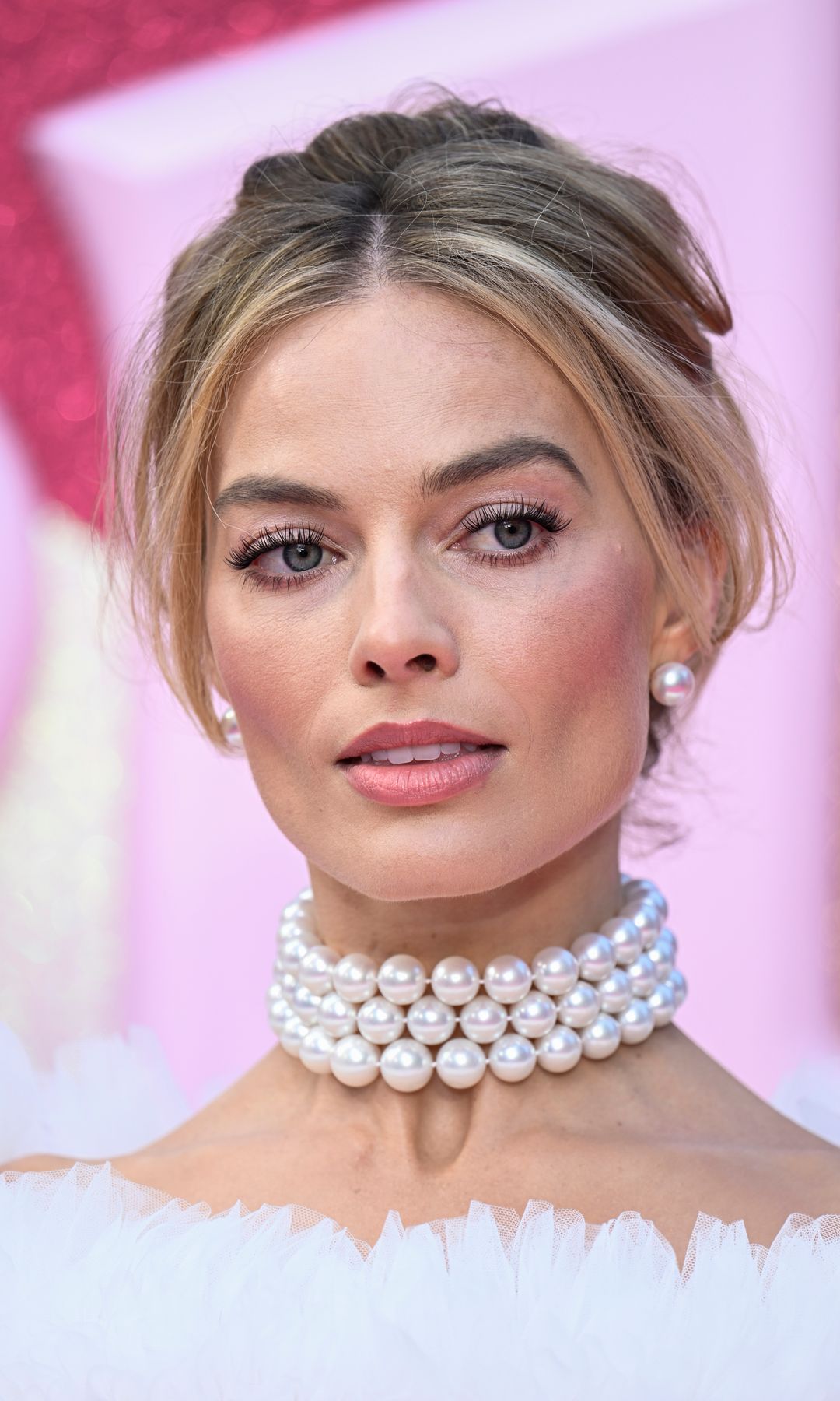 Margot Robbie en el estreno de 'Barbie' en Londres (julio 2023)