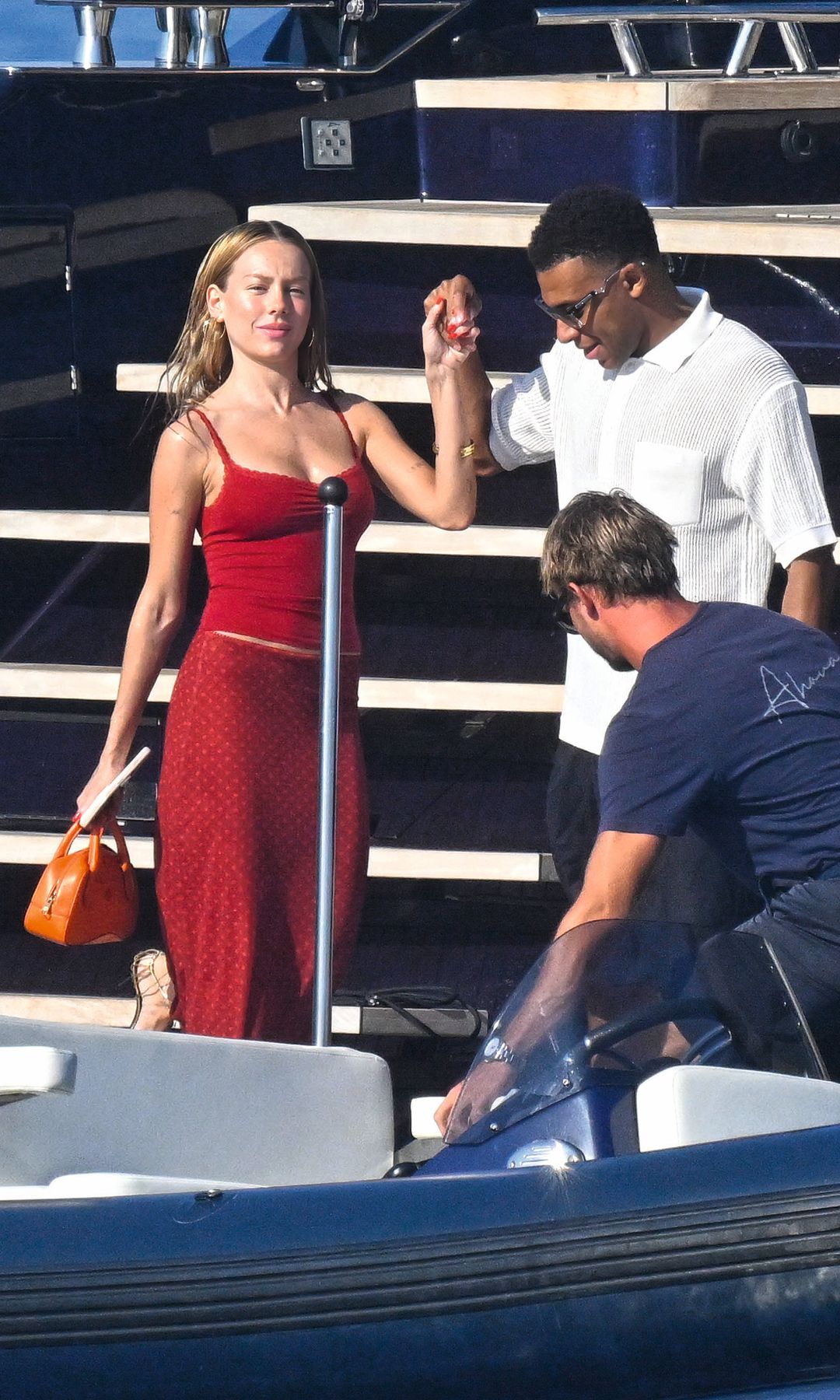 Ester Expósito de vacaciones en Cerdeña con Kylian Mbappé
