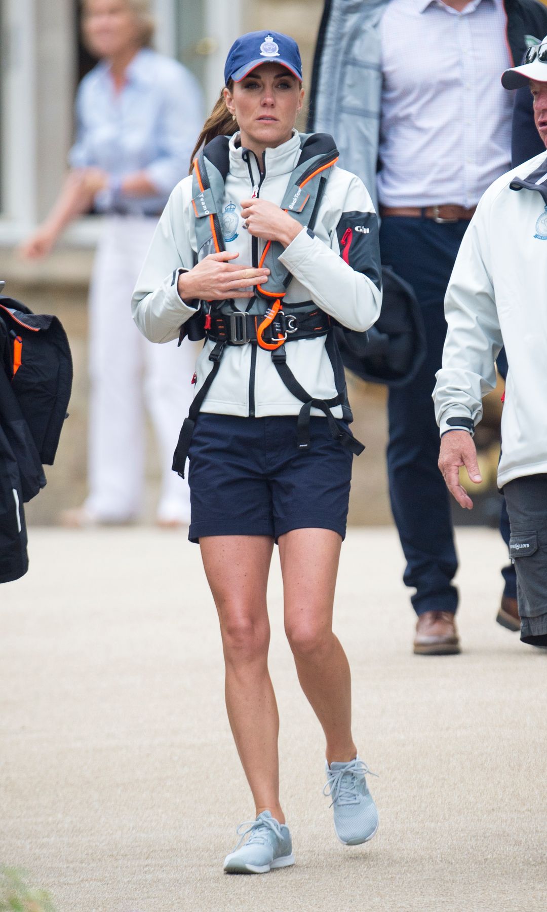 Kate Middleton en la inaguración de la  Kings Cup regatta  en 2019