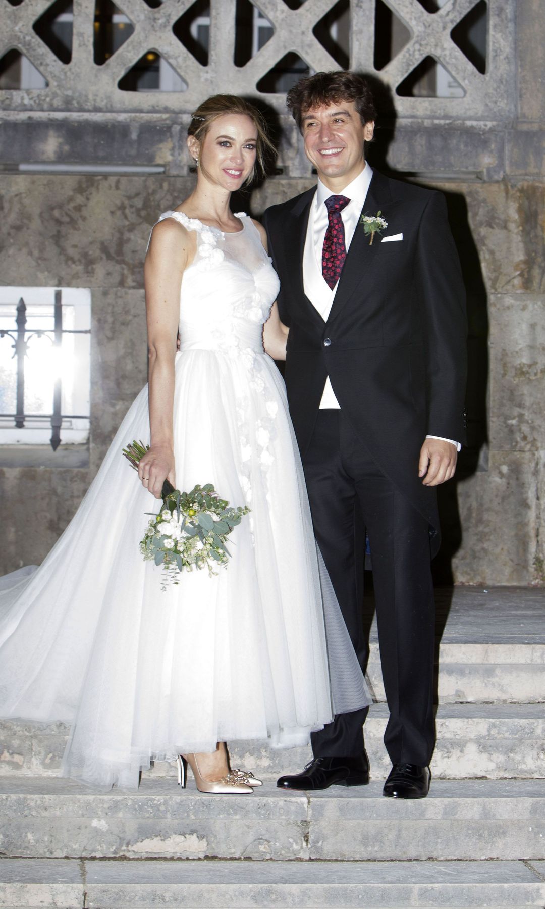 Marta Hazas y Javier Veiga se casaron en Santander, en el Palacio de la Magdalena, el 1 de octubre de 2016