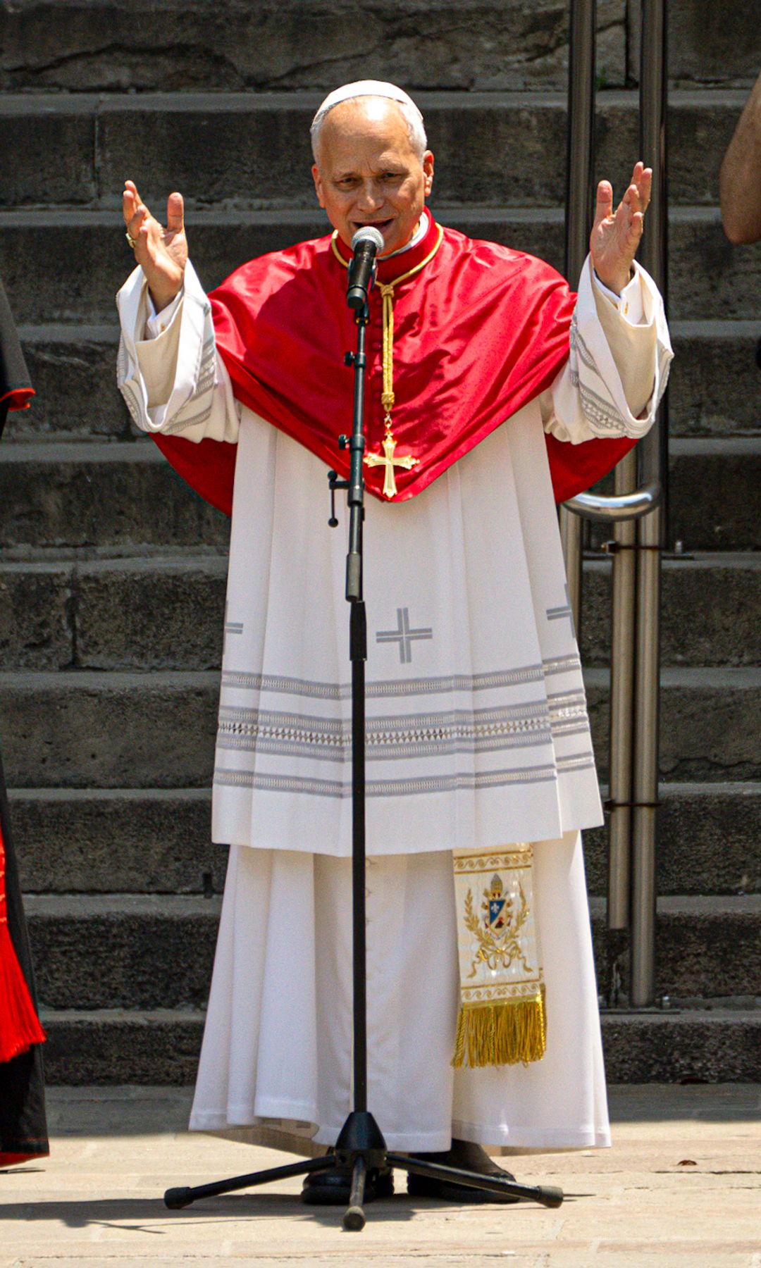 El improvisado discurso del papa León XIV en la Catedral de la Santa Creu i Santa Eulàlia