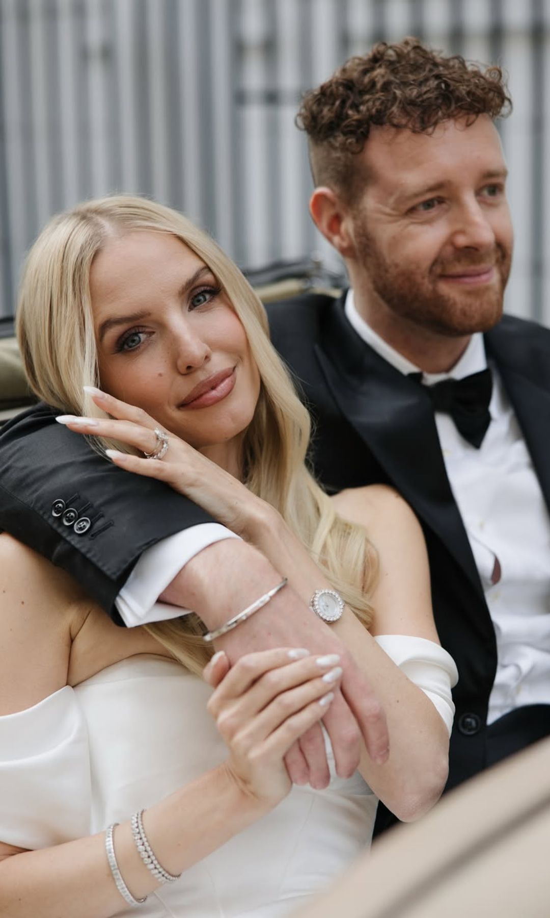 La boda civil de Leonie Hanne