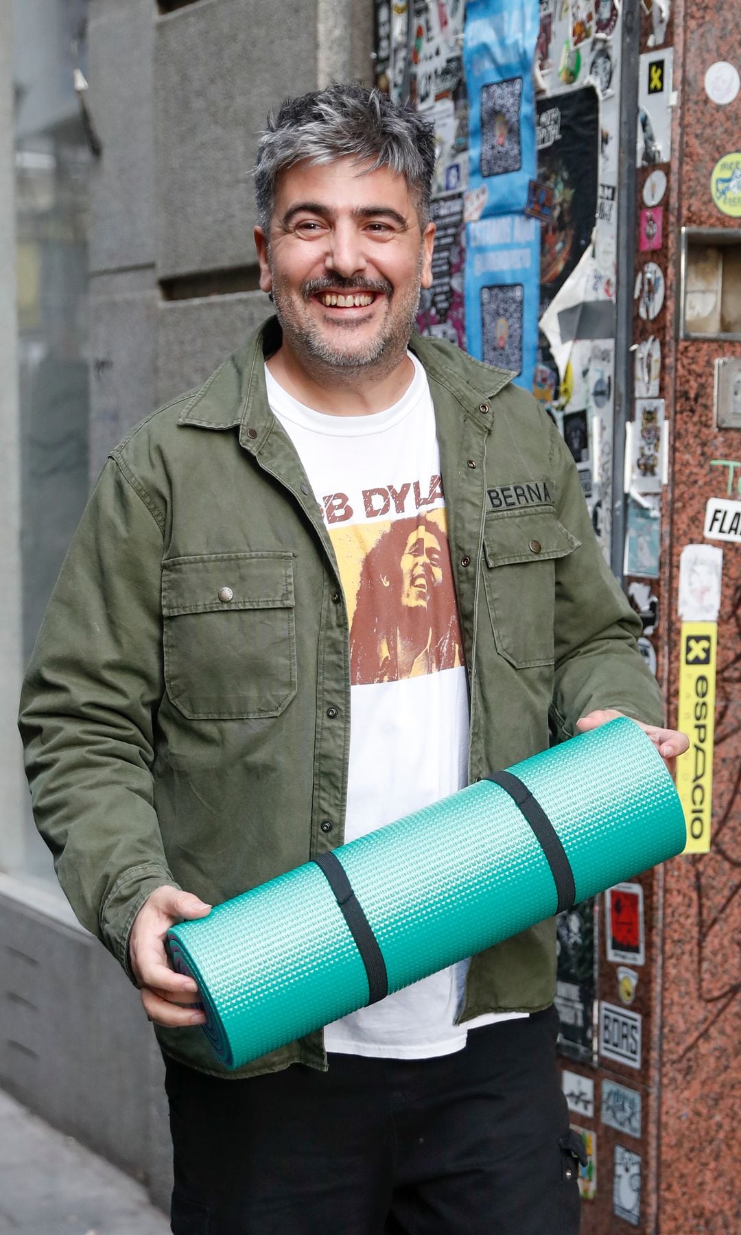 David Muñoz (Estopa) arriving La Revuelta tv show in Madrid on Monday, 10 November 2025.