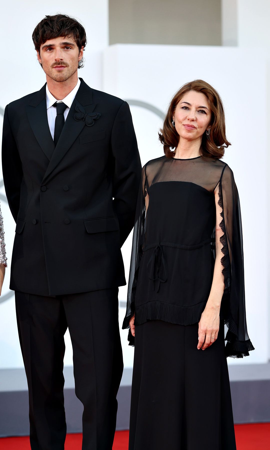 Jacob y Sofia en el Festival de Venecia en 2023.