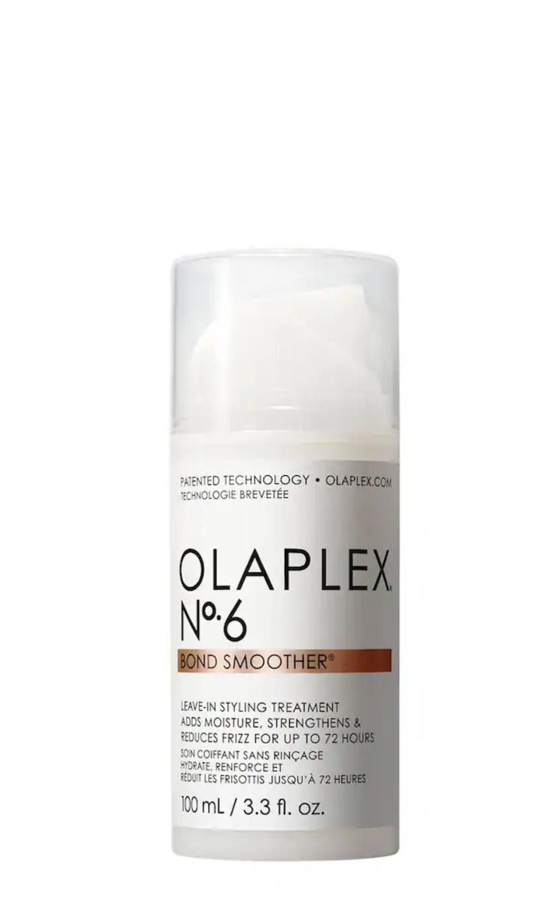 N.º 6 Bond Smoother® - Crema de peinado reparadora sin aclarado (33€), Olaplex