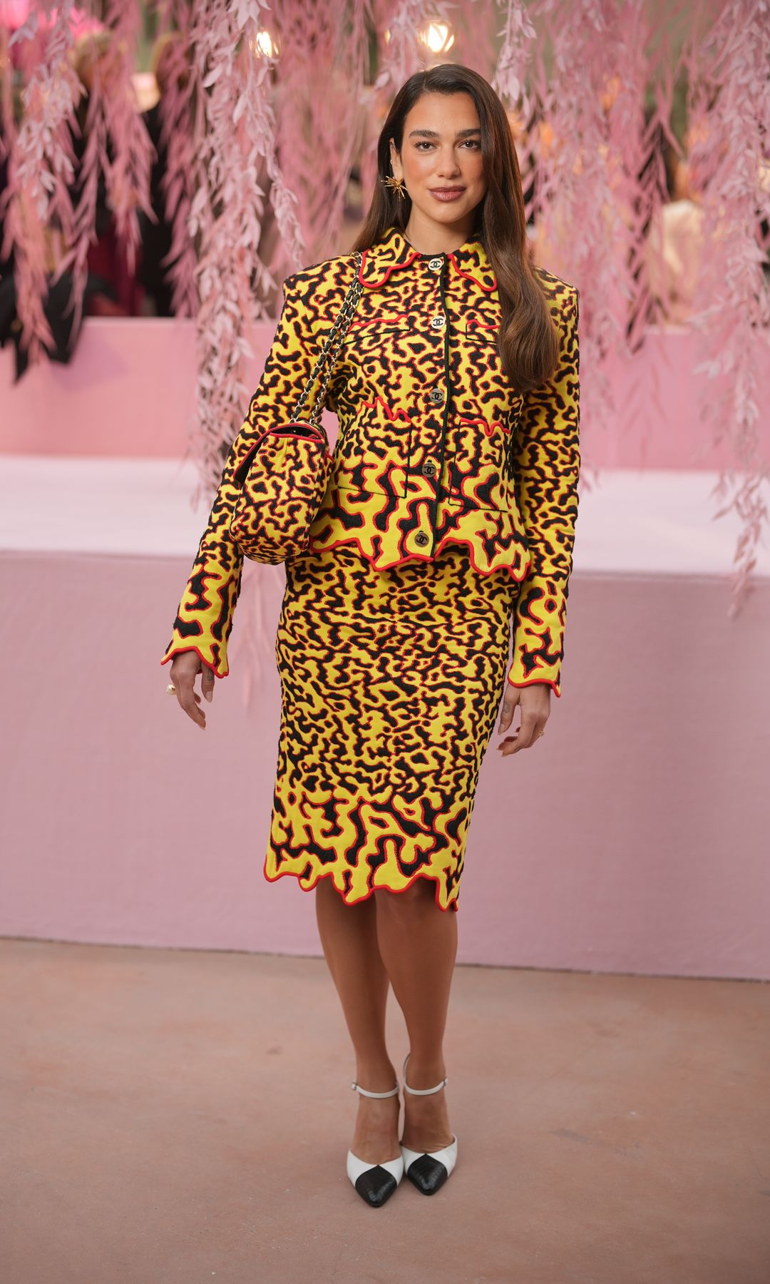 La cantante en el desfile de Chanel.