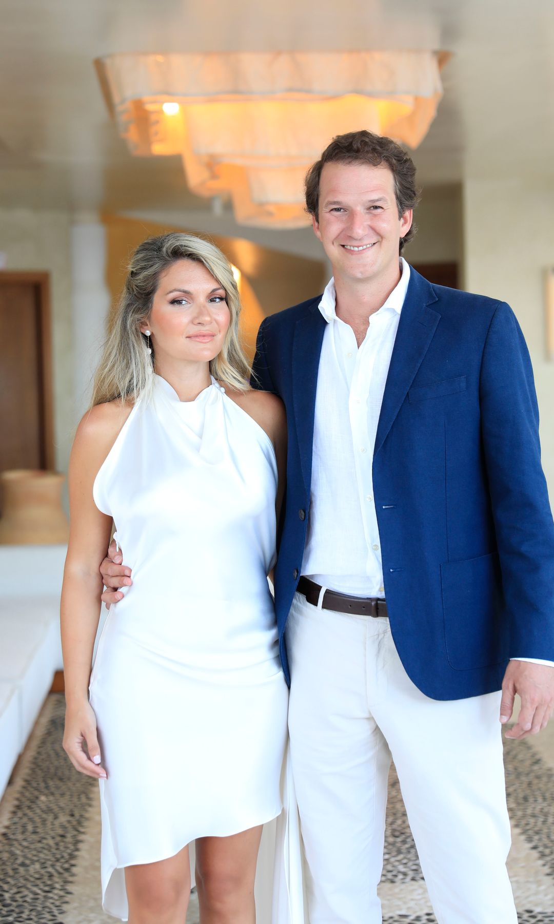 Cristina Serrano y Luis Astolfi Jr.