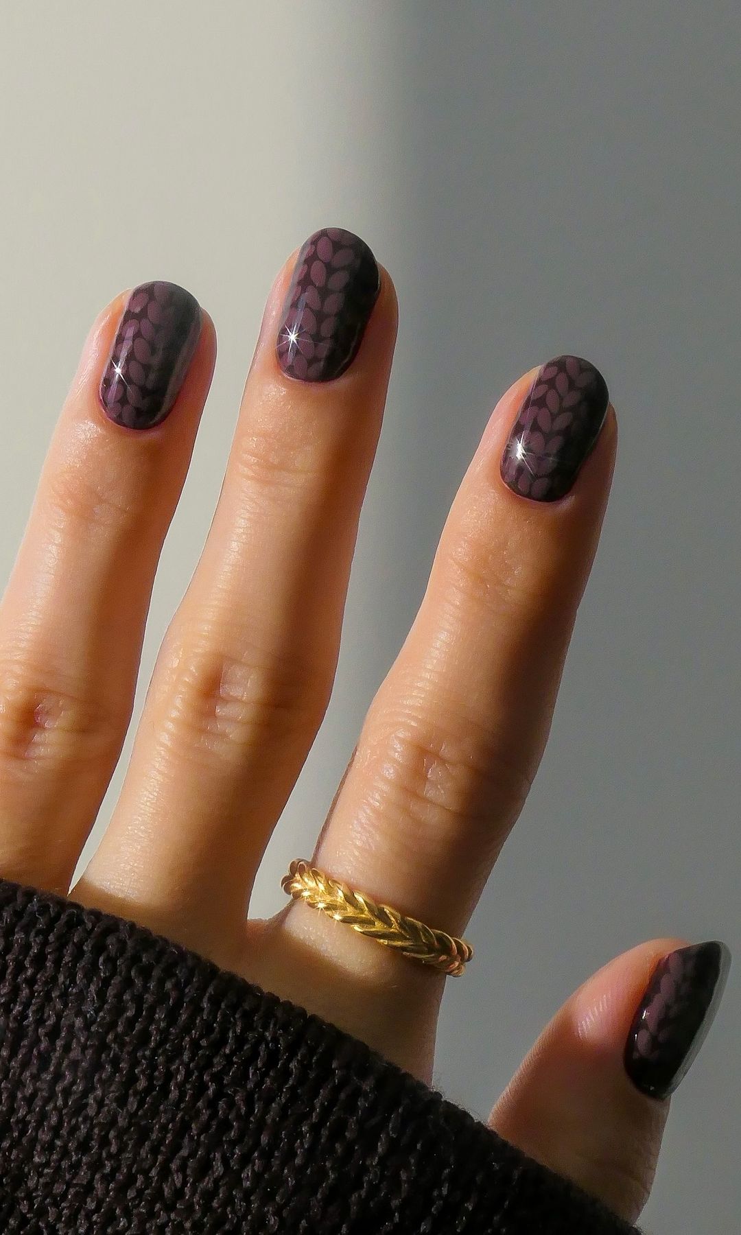 Manicura efecto punto