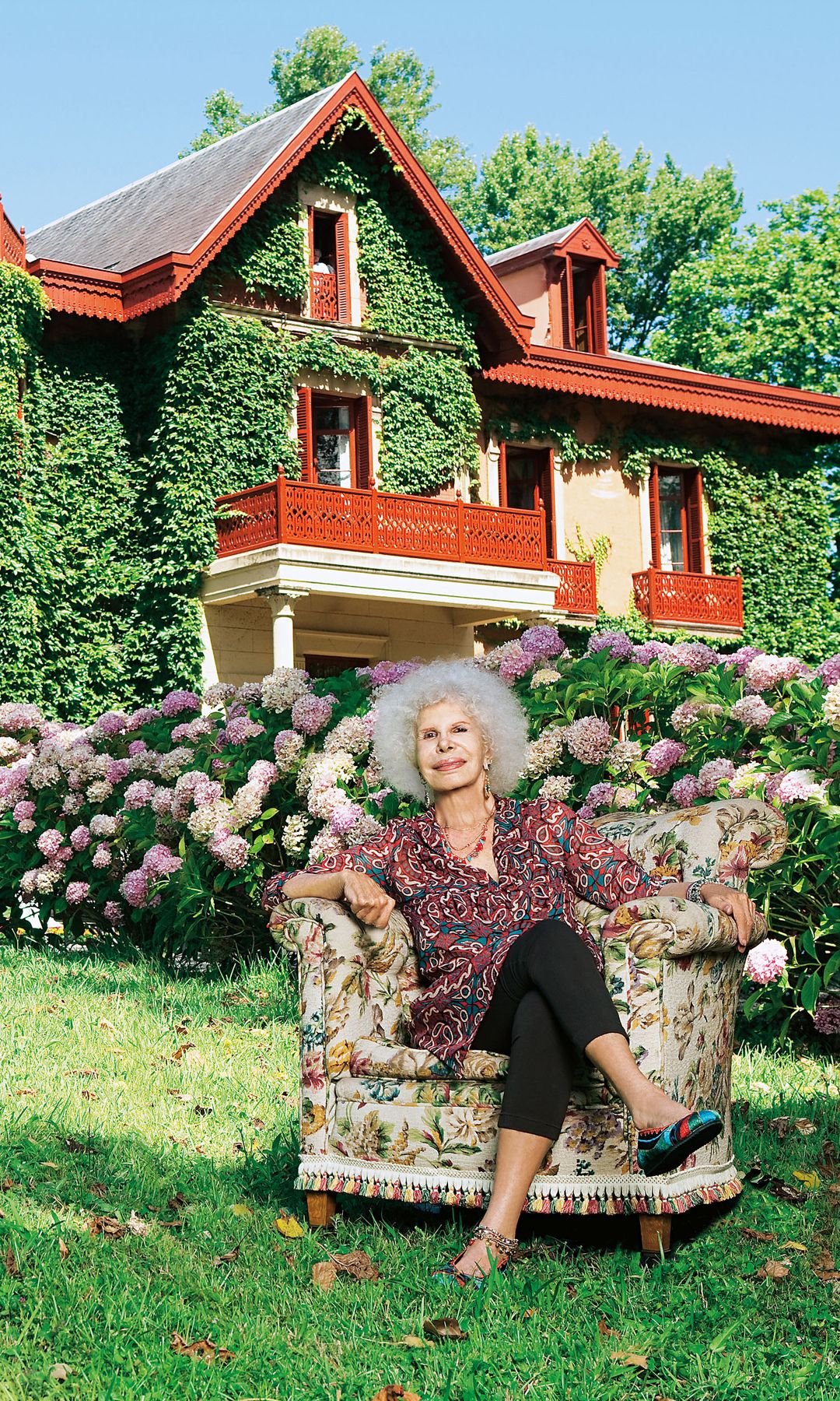 La inolvidable Cayetana de Alba posando para ¡HOLA!