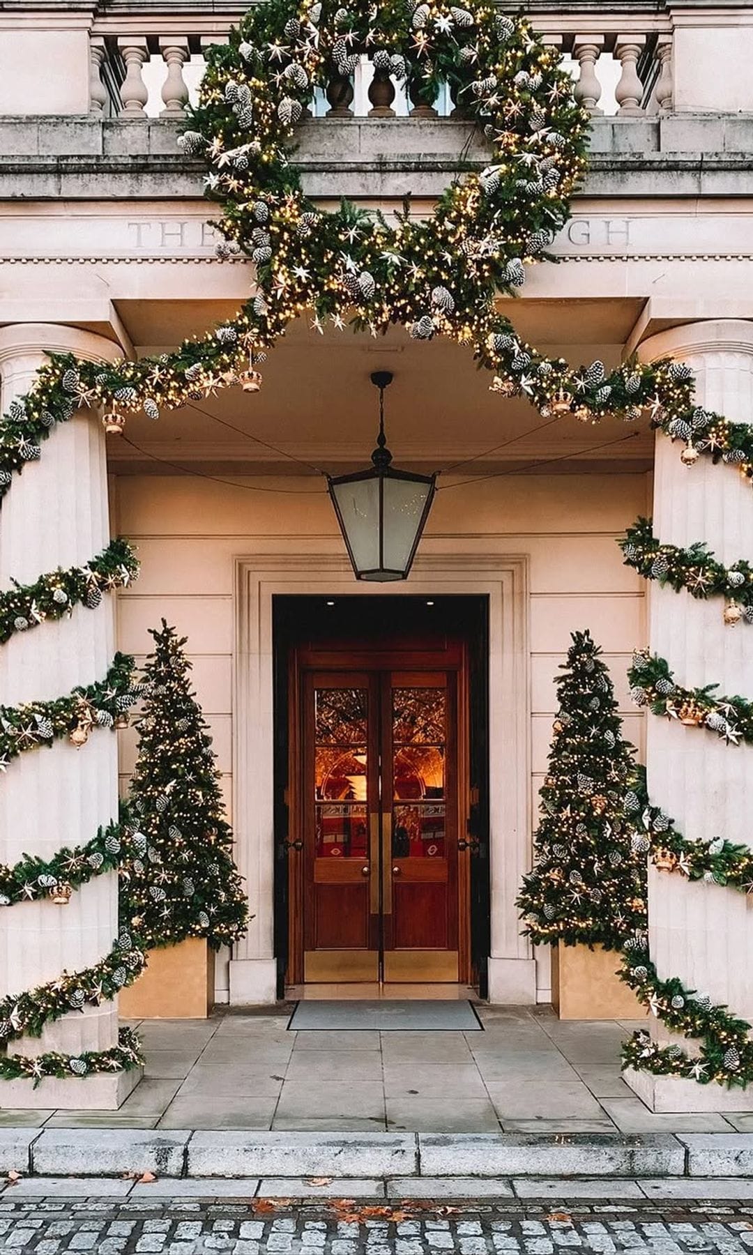 Fachadas decoradas Navidad, Londres