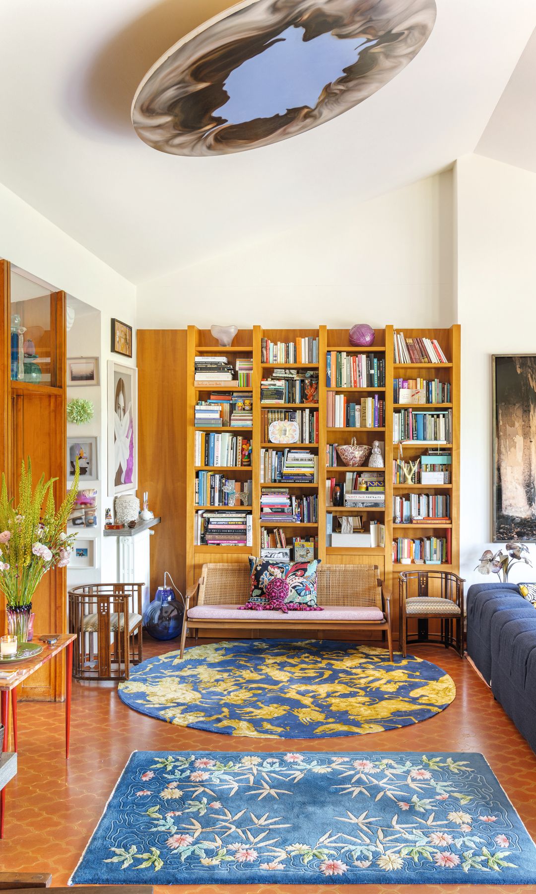 La diseñadora  Margherita Maccapani Missoni  nos abre las puertas de su "refugio" en Varese, la ciudad jardín italiana