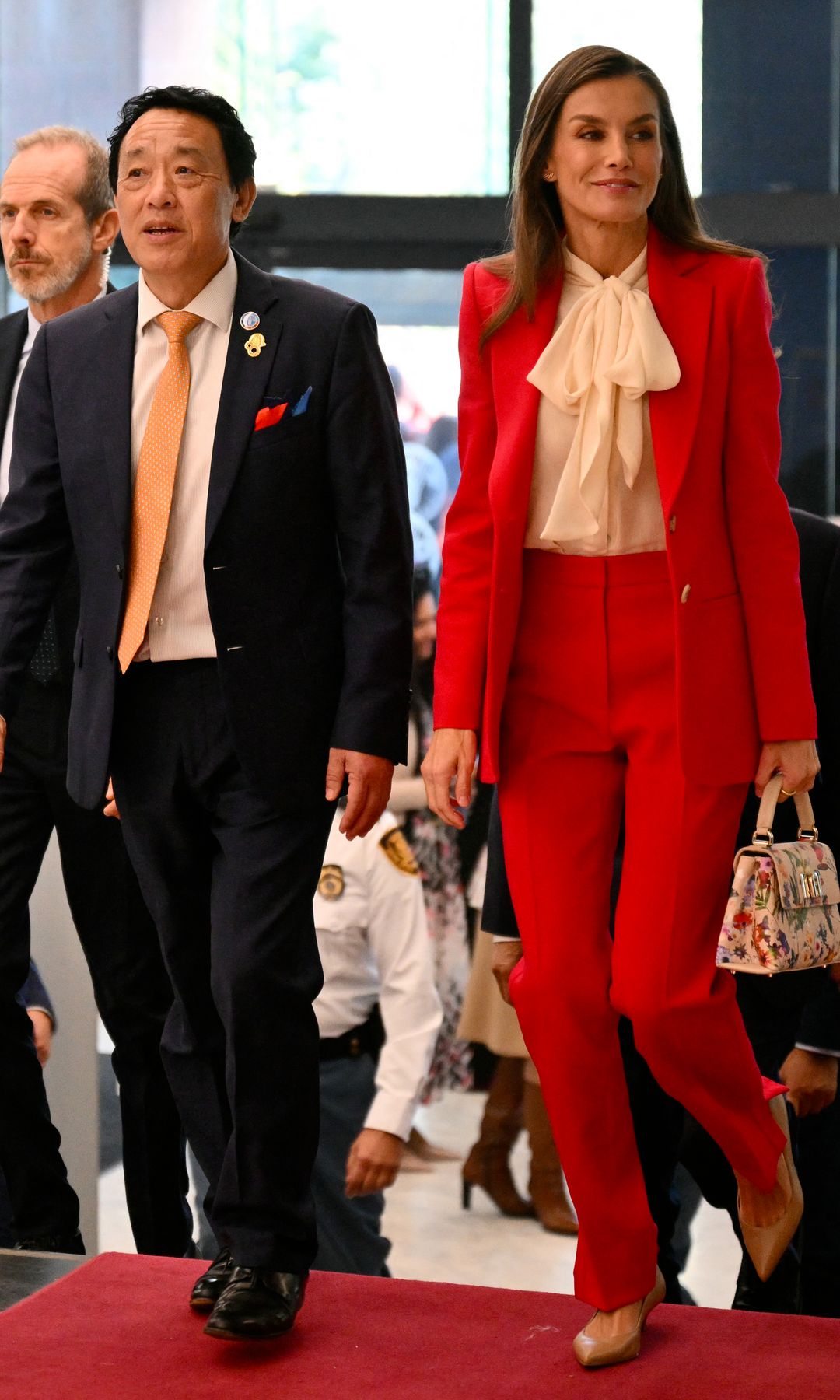 La reina Letizia en un acto de la FAO en Roma en 2025
