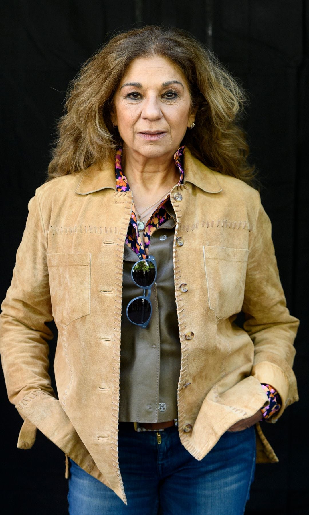 Lolita en el photocall de '19, Solos Frente A La Verdad' en 2023