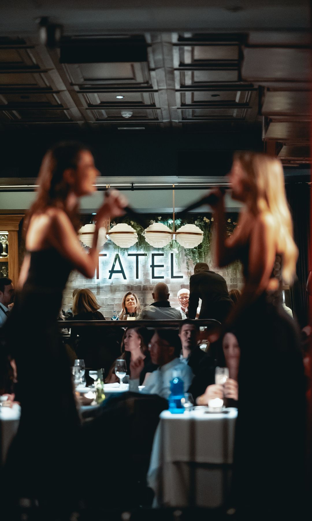 Ambiente del restaurante TATEL en Madrid