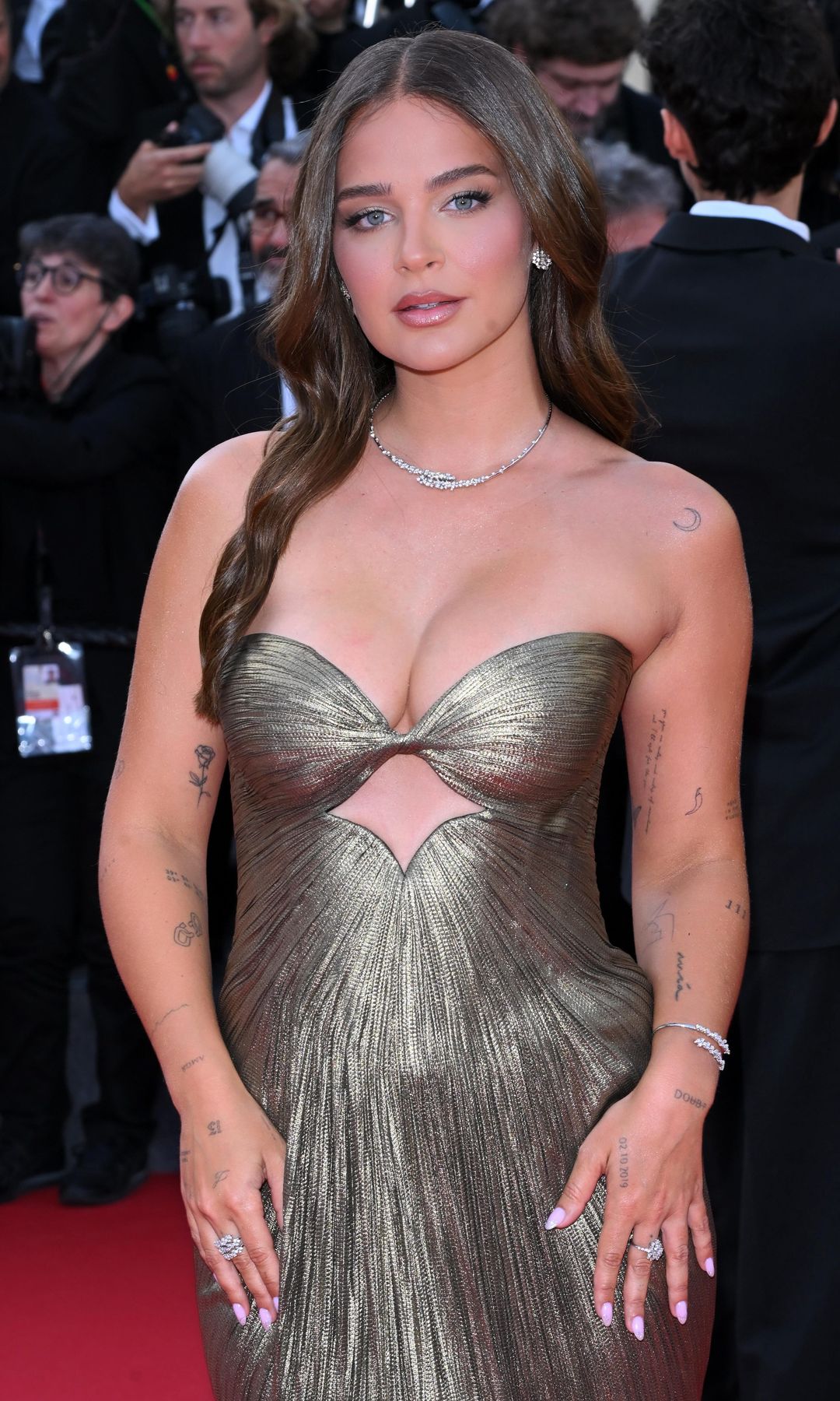 Cannes, France: Cannes, 78th Cannes Film Festival 2025 - Evening 9 - Red Carpet of the film ''The History of Sound'' In the photo: Laura Escanes (Credit Image: © Terenghi/IPA via ZUMA Press)