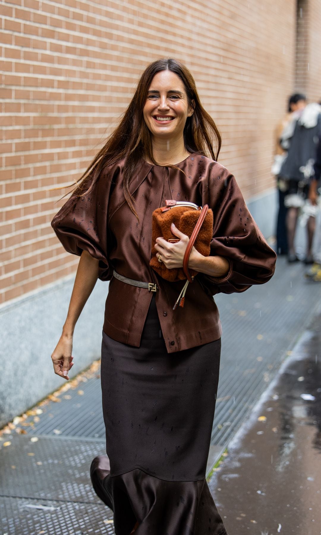 Gala González en Milan Fashion Week
