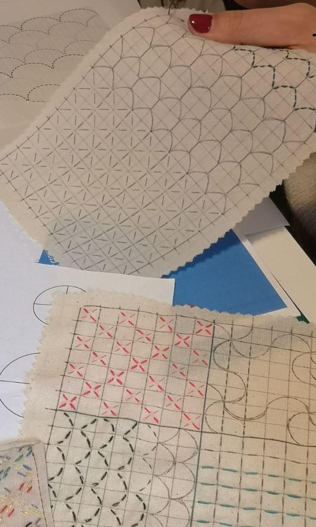 Taller de bordado japonés Teresa Entretejidos