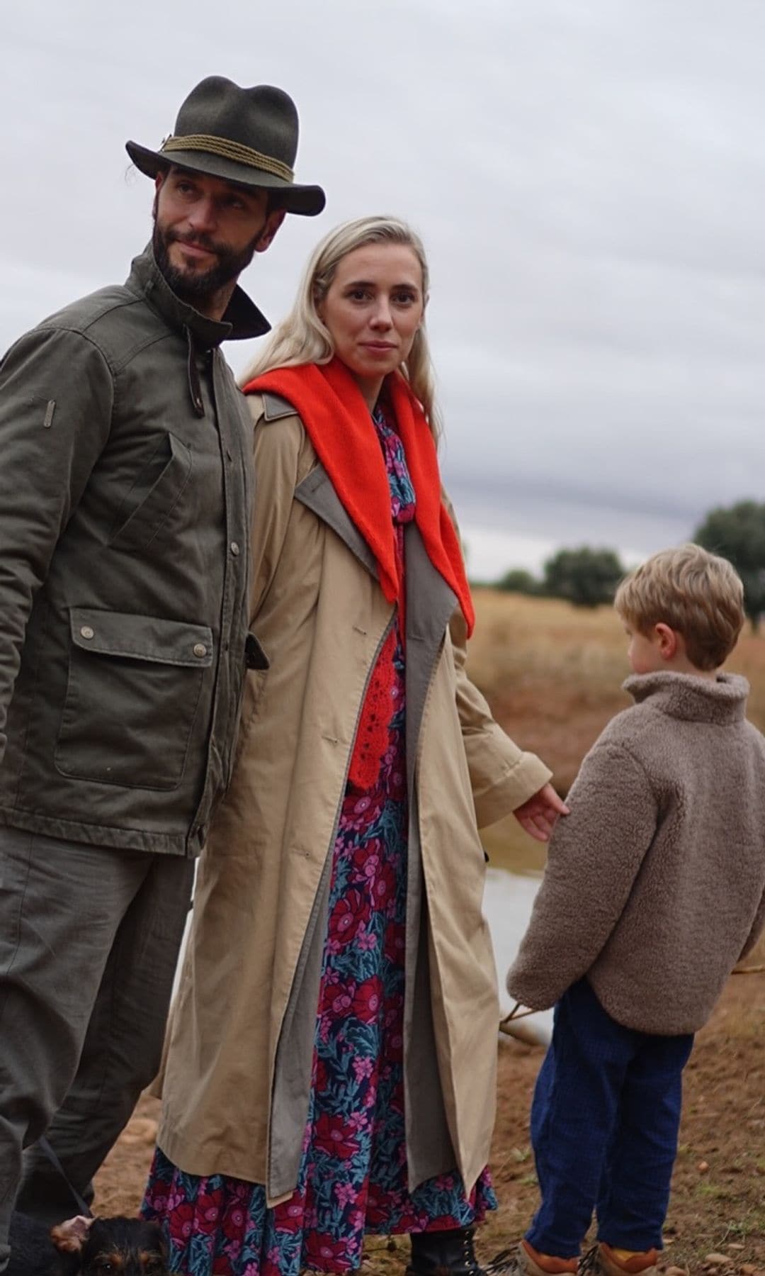 Lulu Figueroa Domecq, de escapada en el campo con sus hijos
