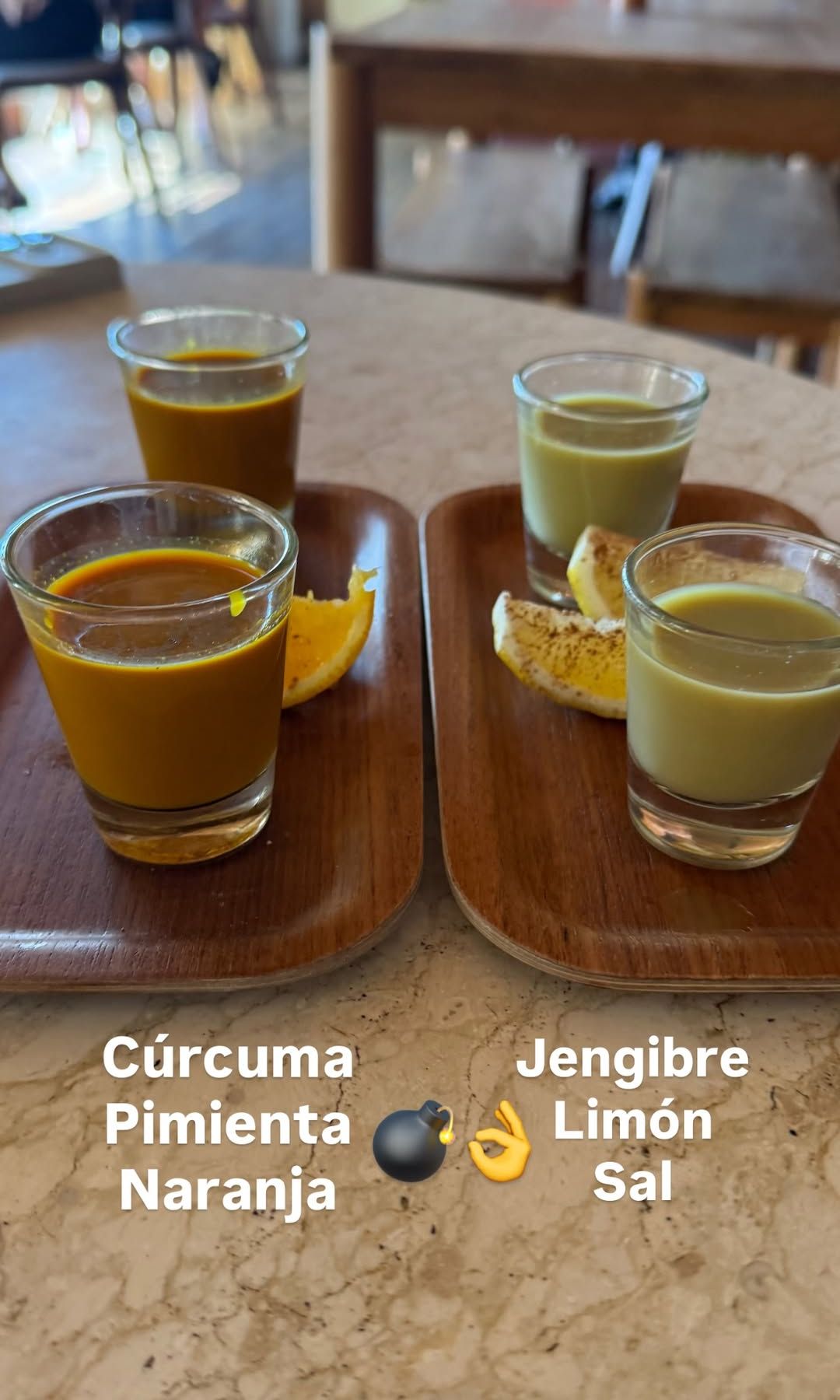 Los chupitos saludables de Álex González