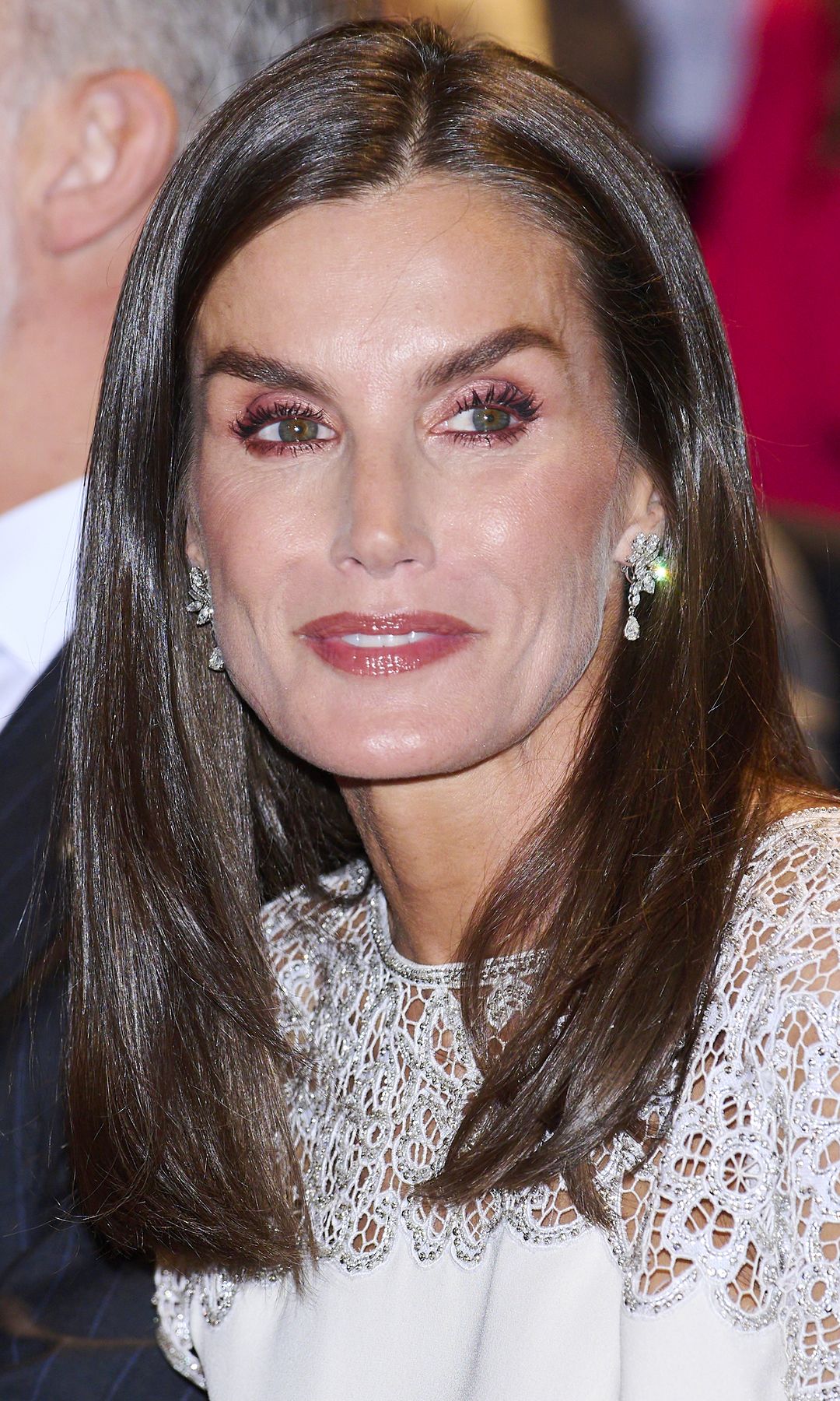 La reina Letizia en los Premios Nacionales de la Cultura en Madrid el 10 de octubre de 2024