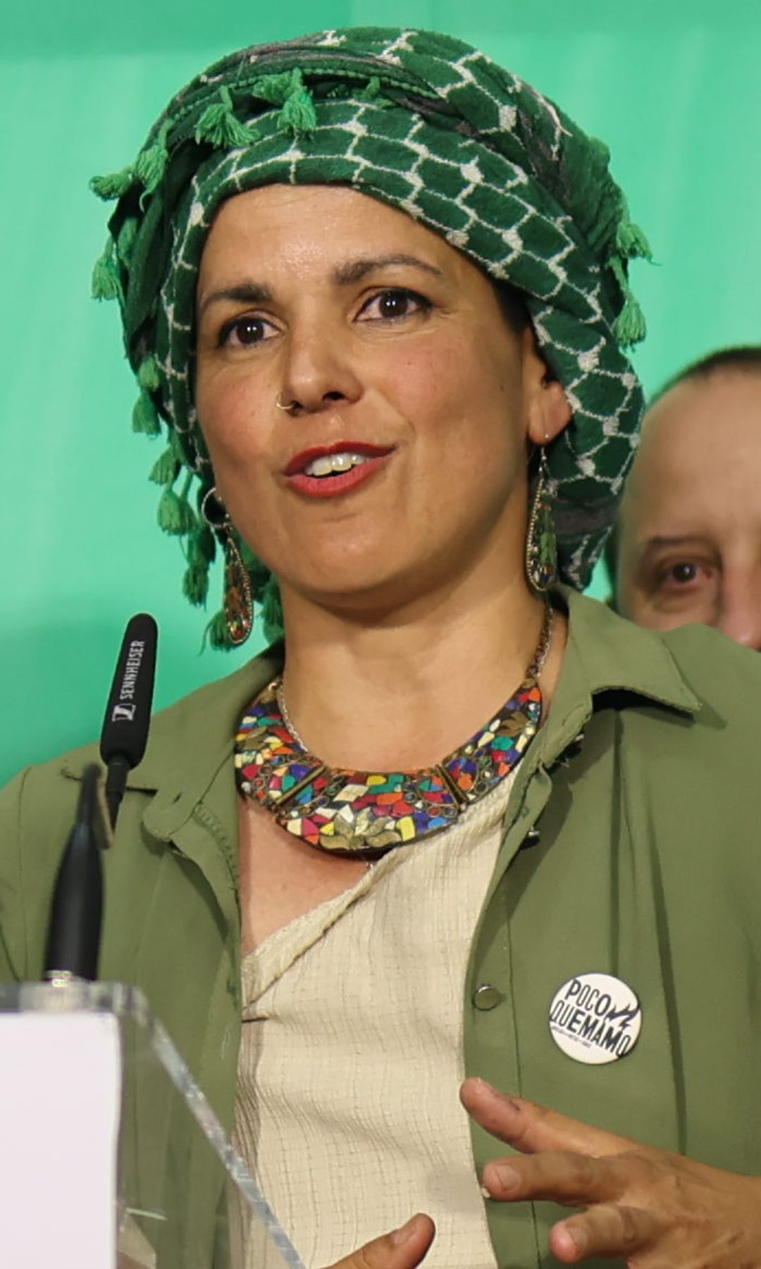 Teresa Rodríguez, exlíder de Adelante Andalucía, analiza los resultados electorales en Jerez de la Frontera (Cádiz), el 17 de mayo de 2026. Adelante Andalucía se ha convertido en una de las sorpresas de las elecciones autonómicas, al situarse como cuarta fuerza más votada con el 96,2% del escrutinio y obtener ocho escaños