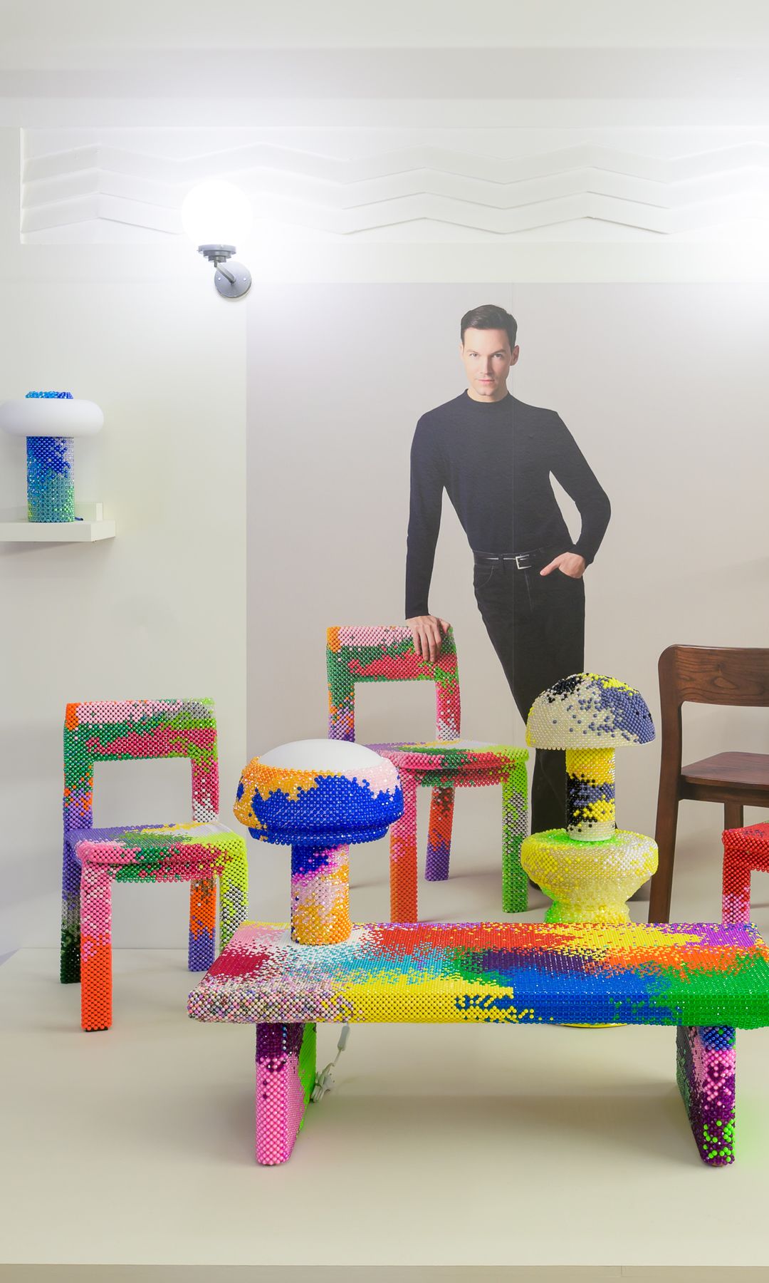Reinterpretación de clásicos de La Redoute Interieurs del diseñador suizo, Kevin Germanier
