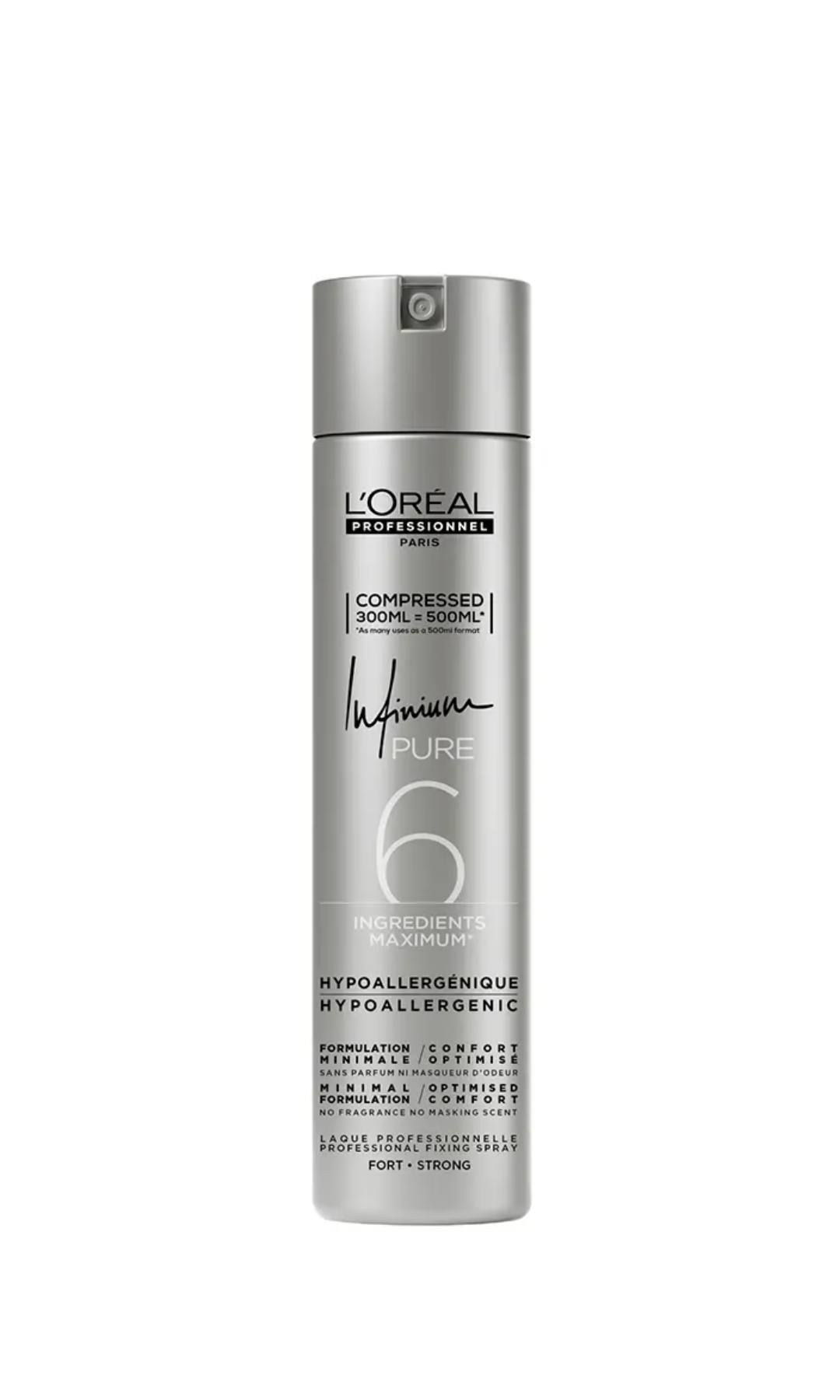 Laca fuerte para el cabello INFINIUM PURE (25€), L'Oréal Professionnel Paris