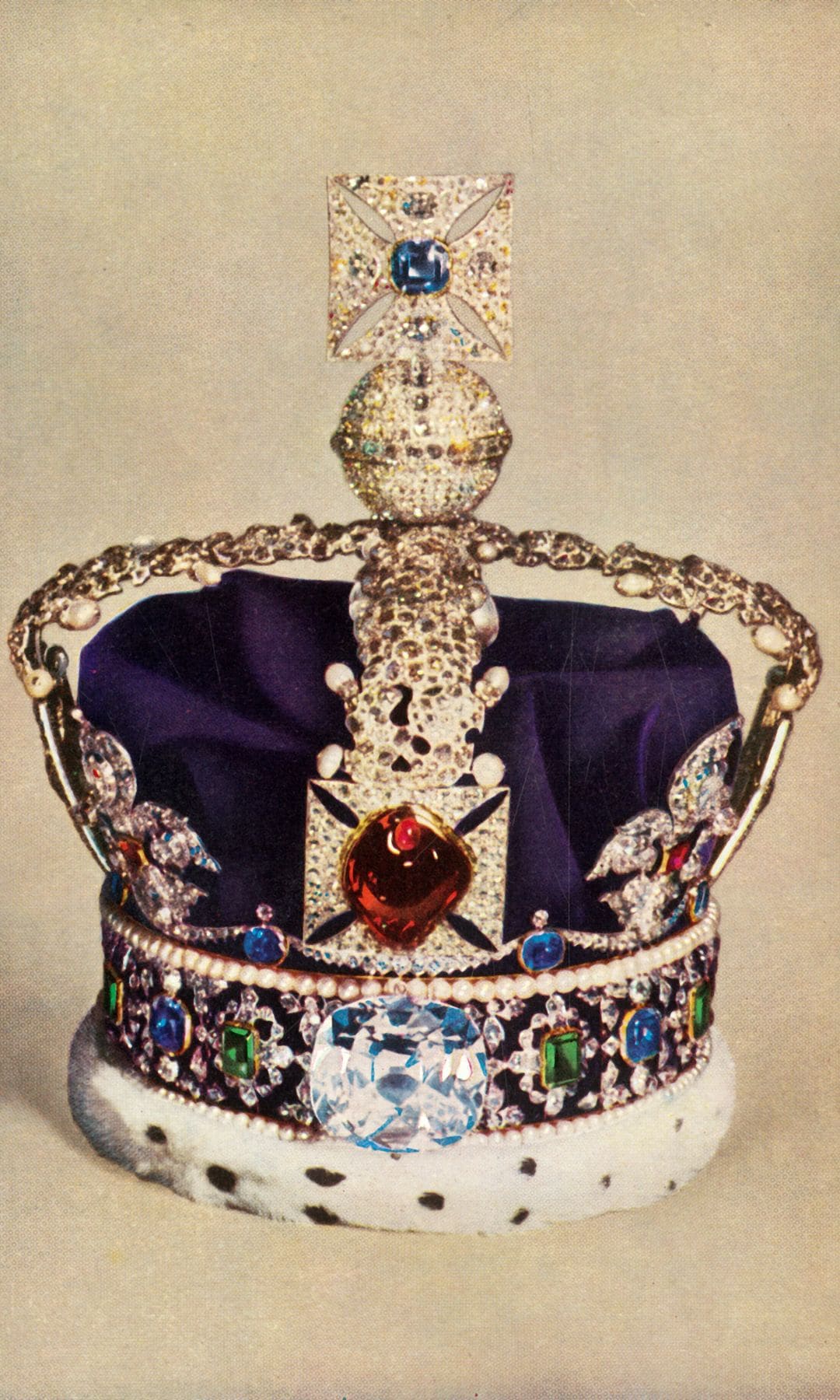 La corona 'Imperial State Crown', 1962. 