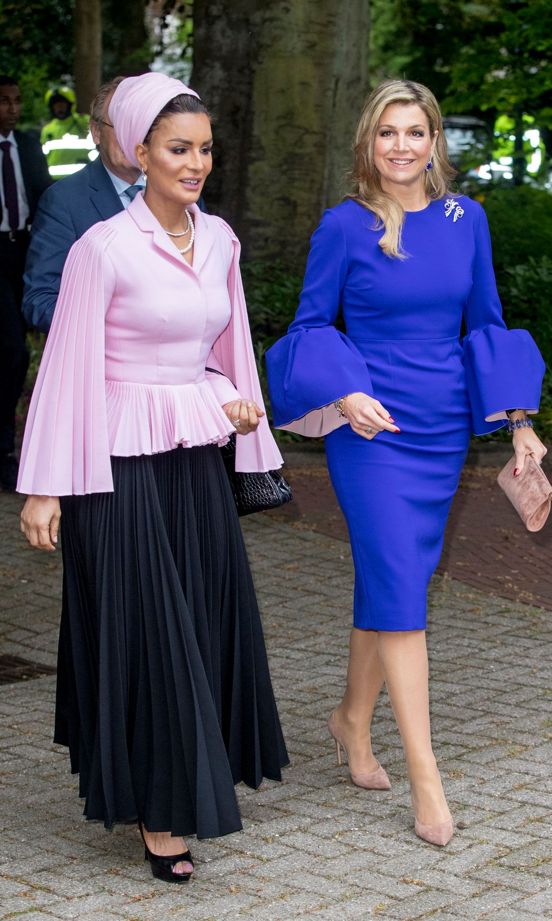 En el 2017 en La Haya, junto a la reina Máxima, también para dar visibilidad y proponer iniciativas educativas en lugares de conflicto 