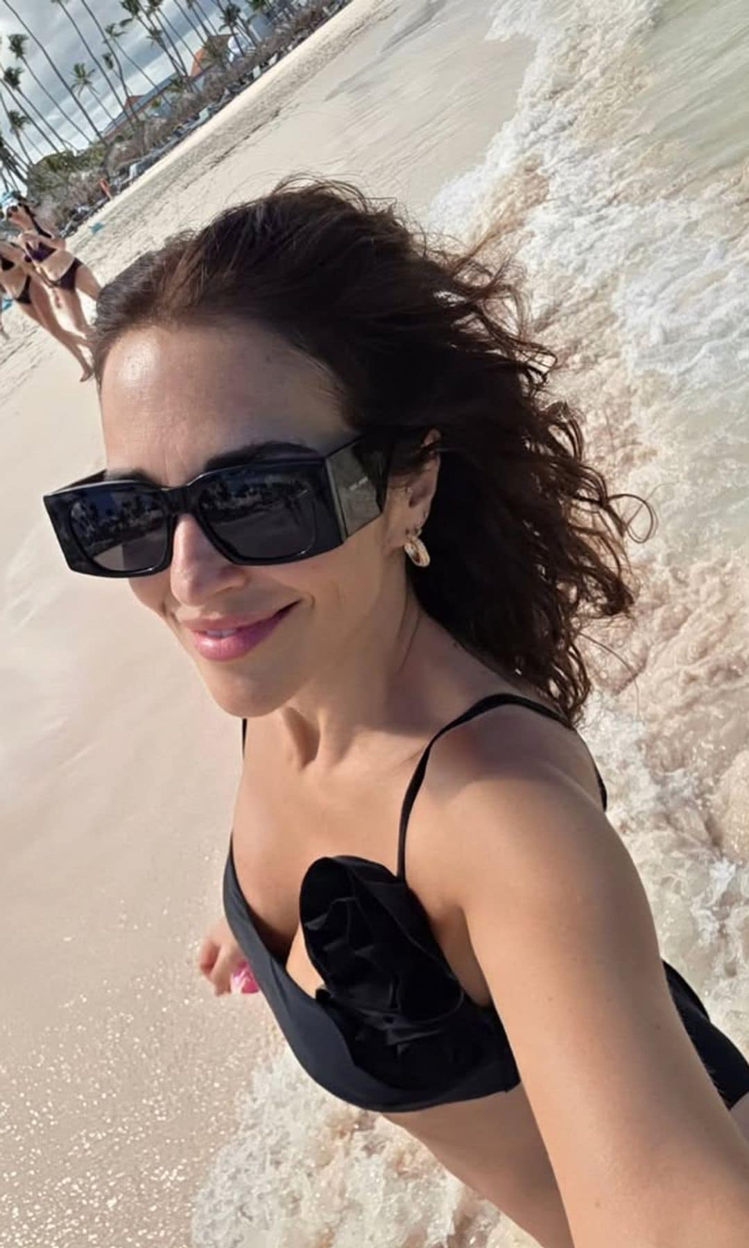 Paula Echevarría con bikini en Punta Cana