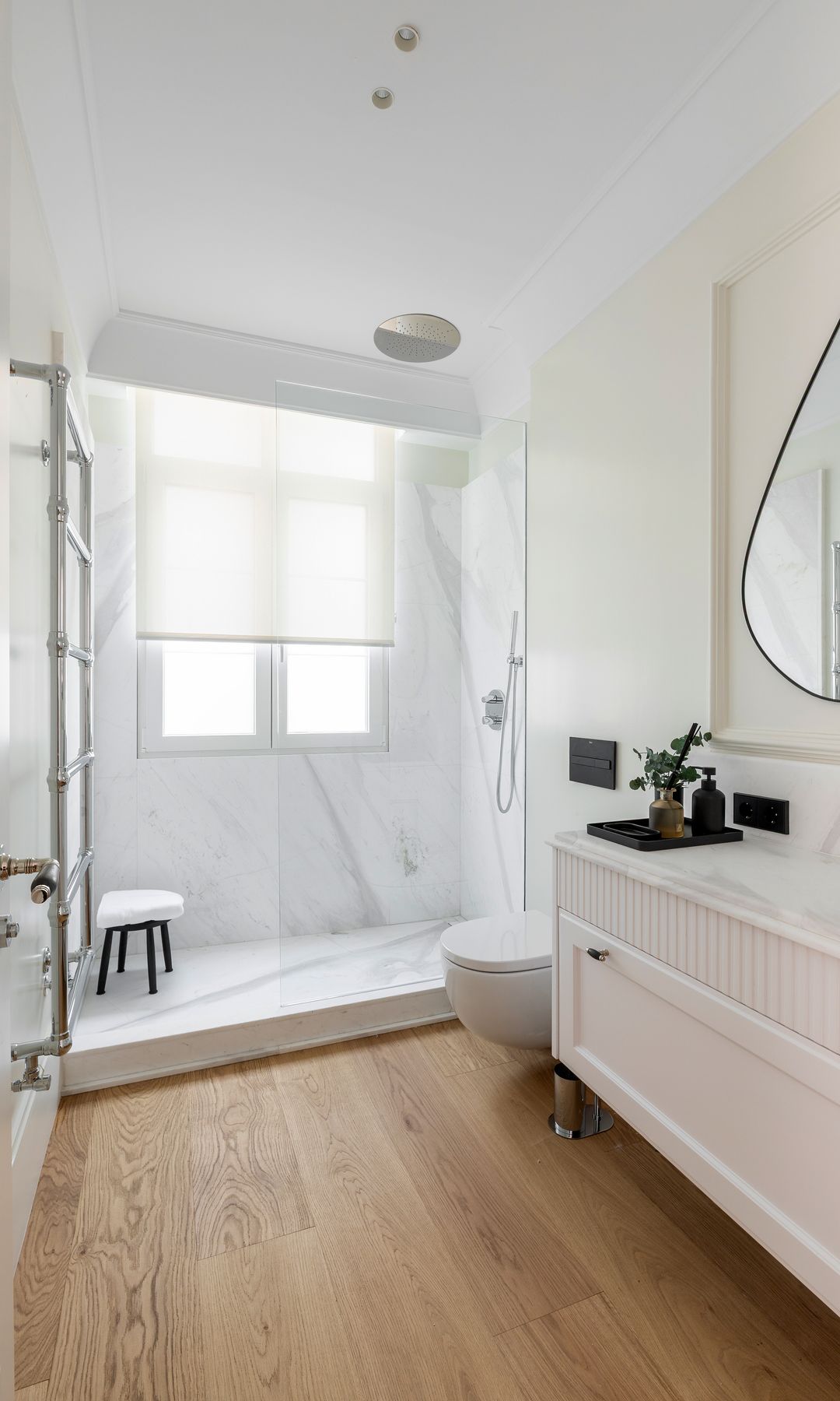 Baño en suite con ducha