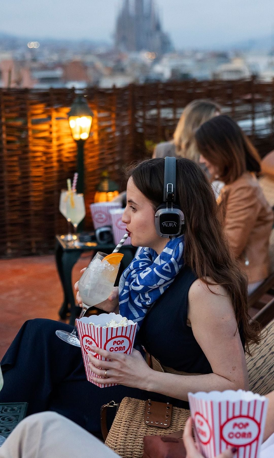 Open Air Rooftop en El Palace Hotel Barcelona, cine de verano