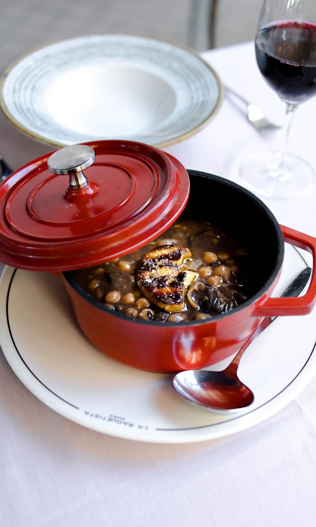 La Raquetista restaurante en Madrid plato