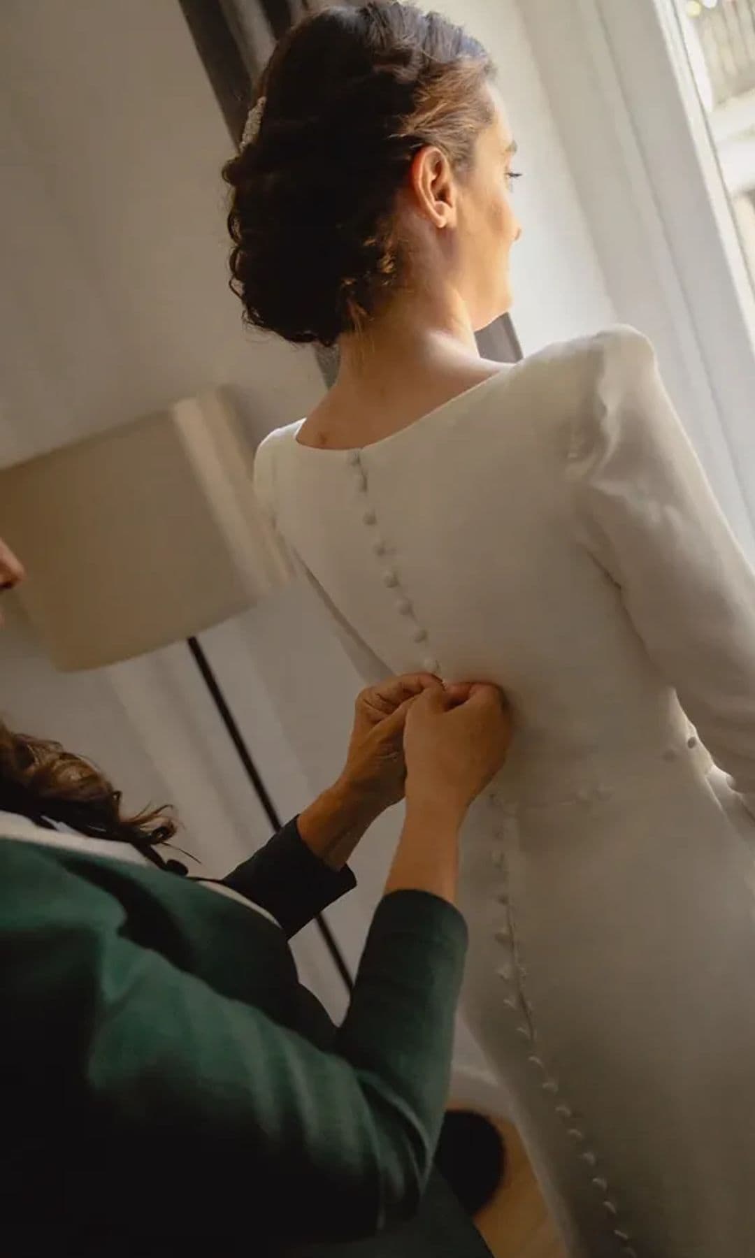 La boda de la hija de la actriz Lola Baldrich