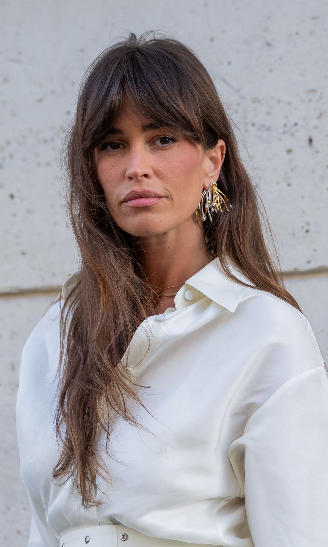 Corte de pelo para mujer con flequillo cortina