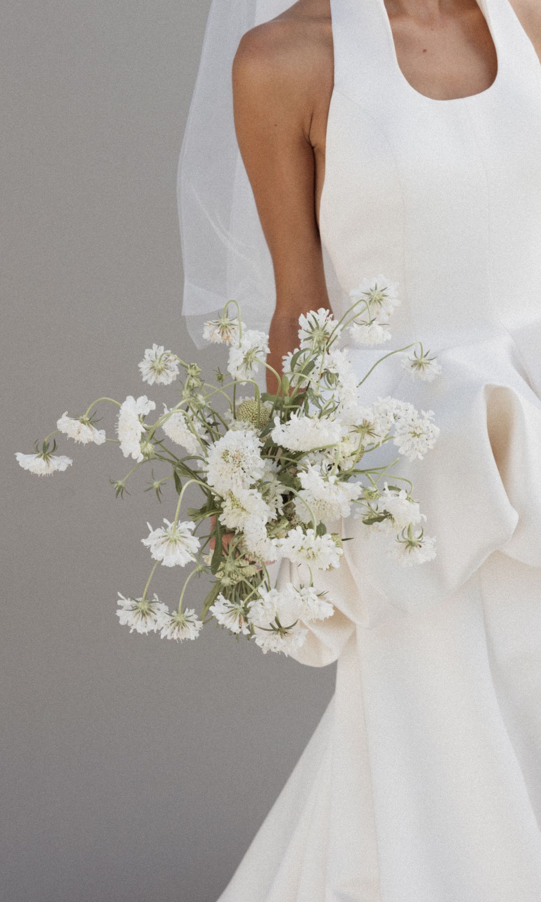 El vestido de novia de Natichu Alcántara para su boda en Málaga, un diseño de Baro Lucas