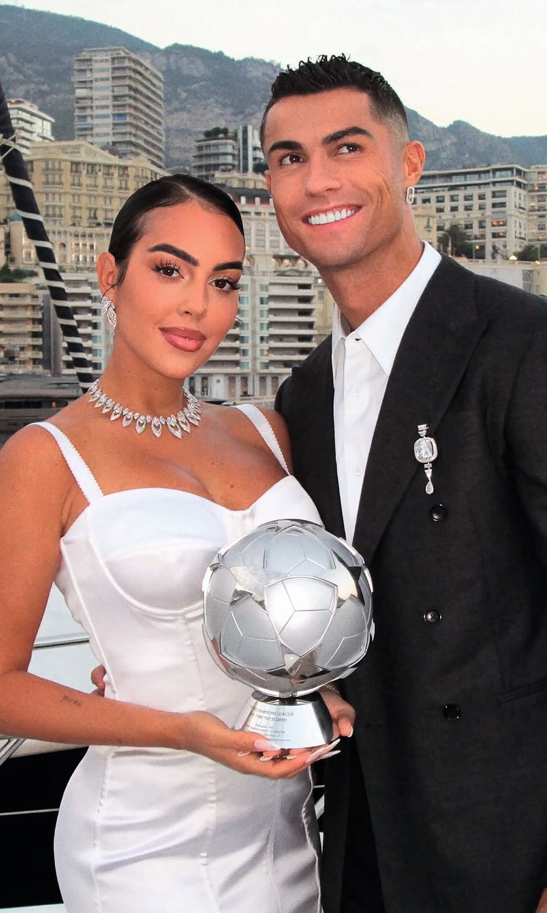 Cristiano Ronaldo y Georgina