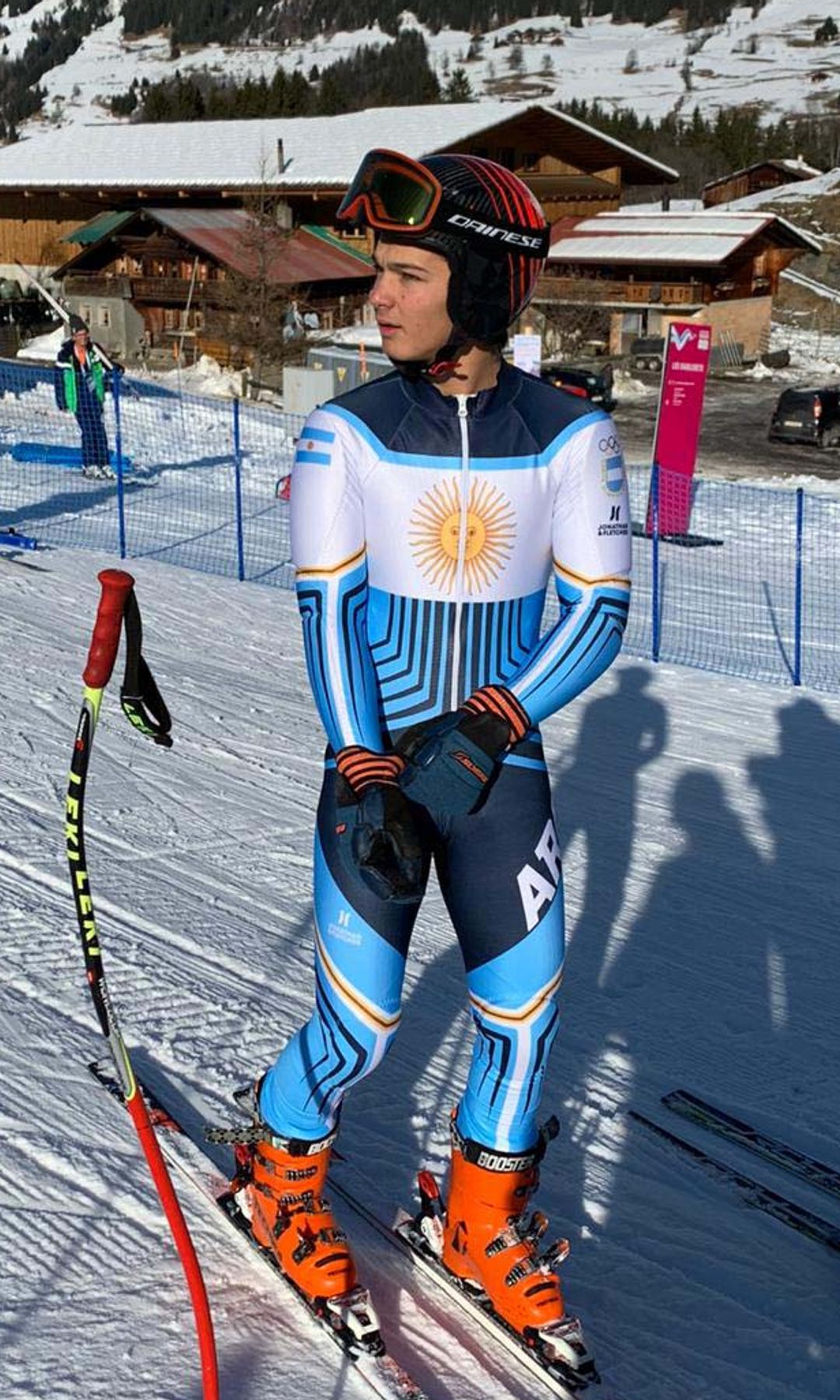 Tiziano Gravier, el hijo de Valeria Mazza que debuta en los Juegos Olímpicos de Invierno