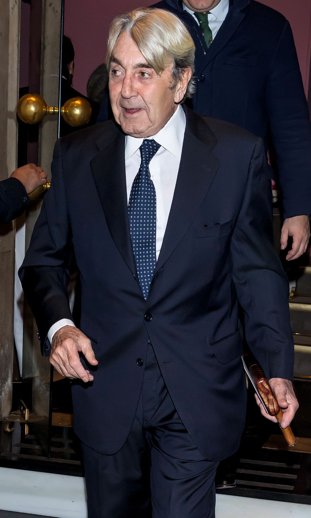 Alberto Cortina, en su cumpleaños, número 80.