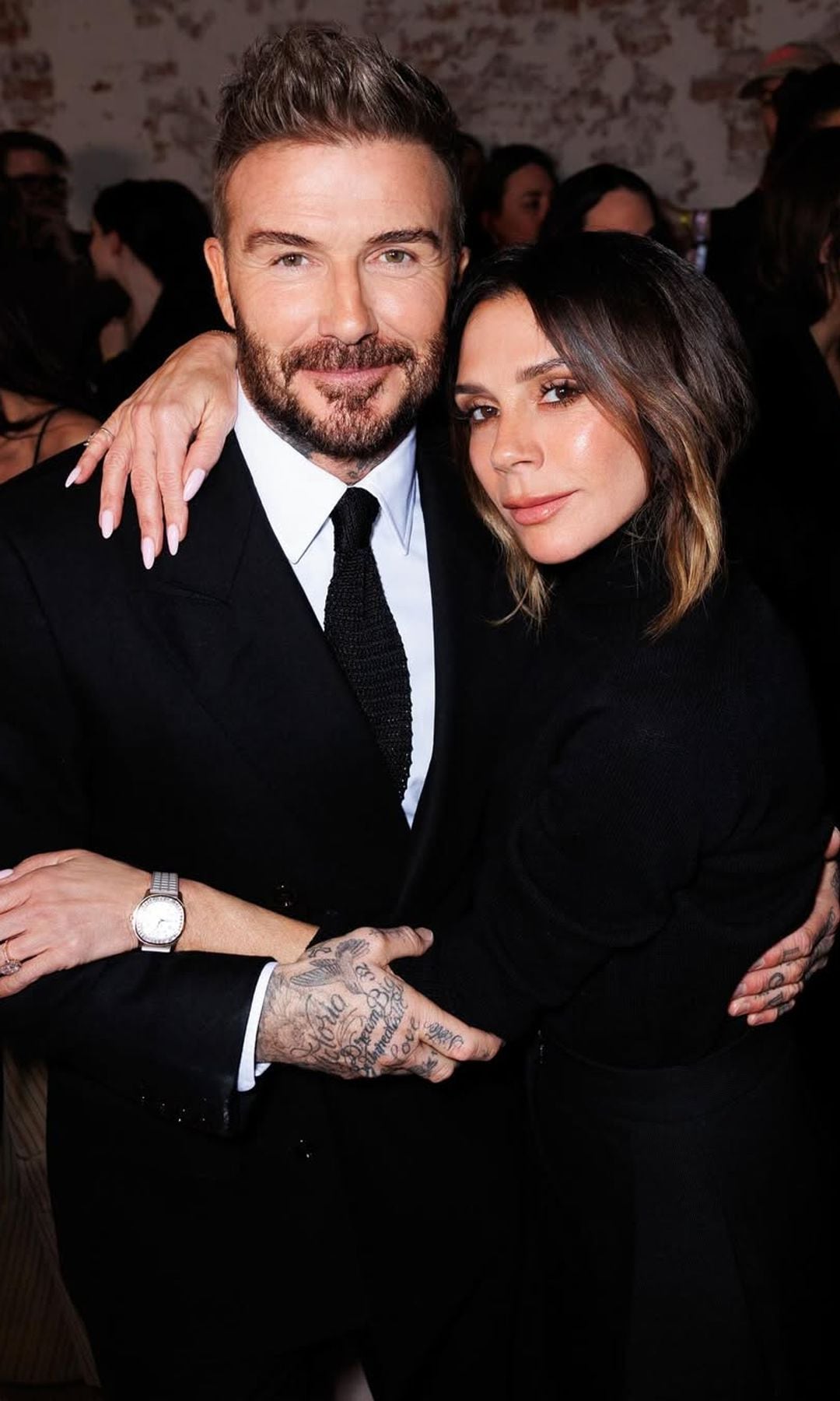 David Beckham y Victoria Adams