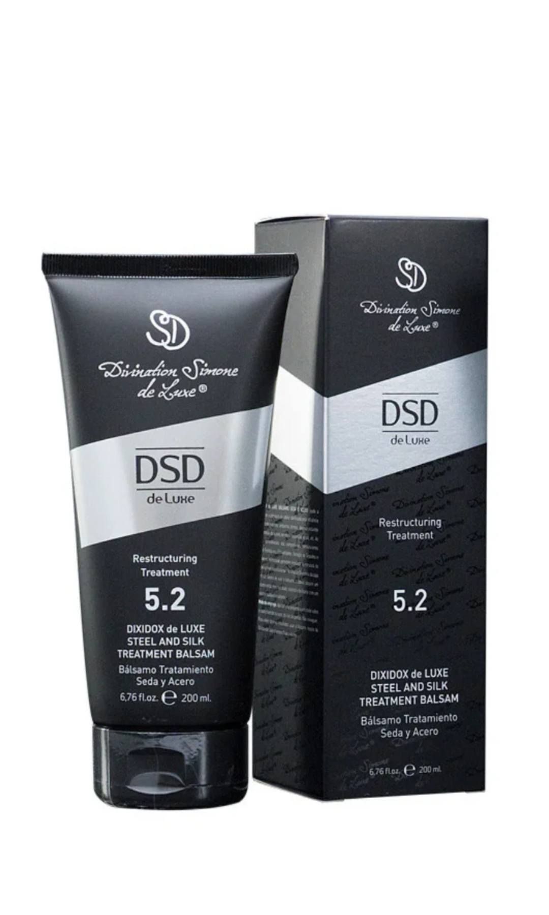 5.2 Bálsamo Tratamiento Seda y Acero Dixidox (27€), DSD de Luxe