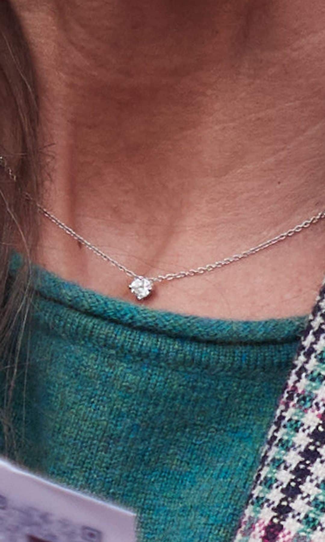 Colgante de diamante de la reina Letizia