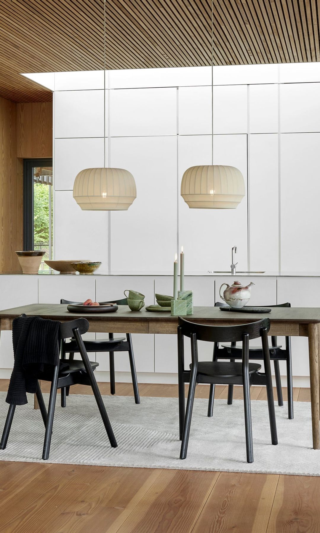 Comedor y cocina abierta