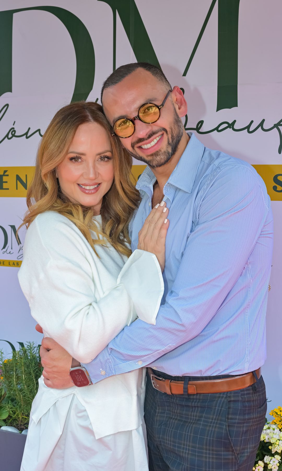 Andrea Legarreta y Chano Jurado