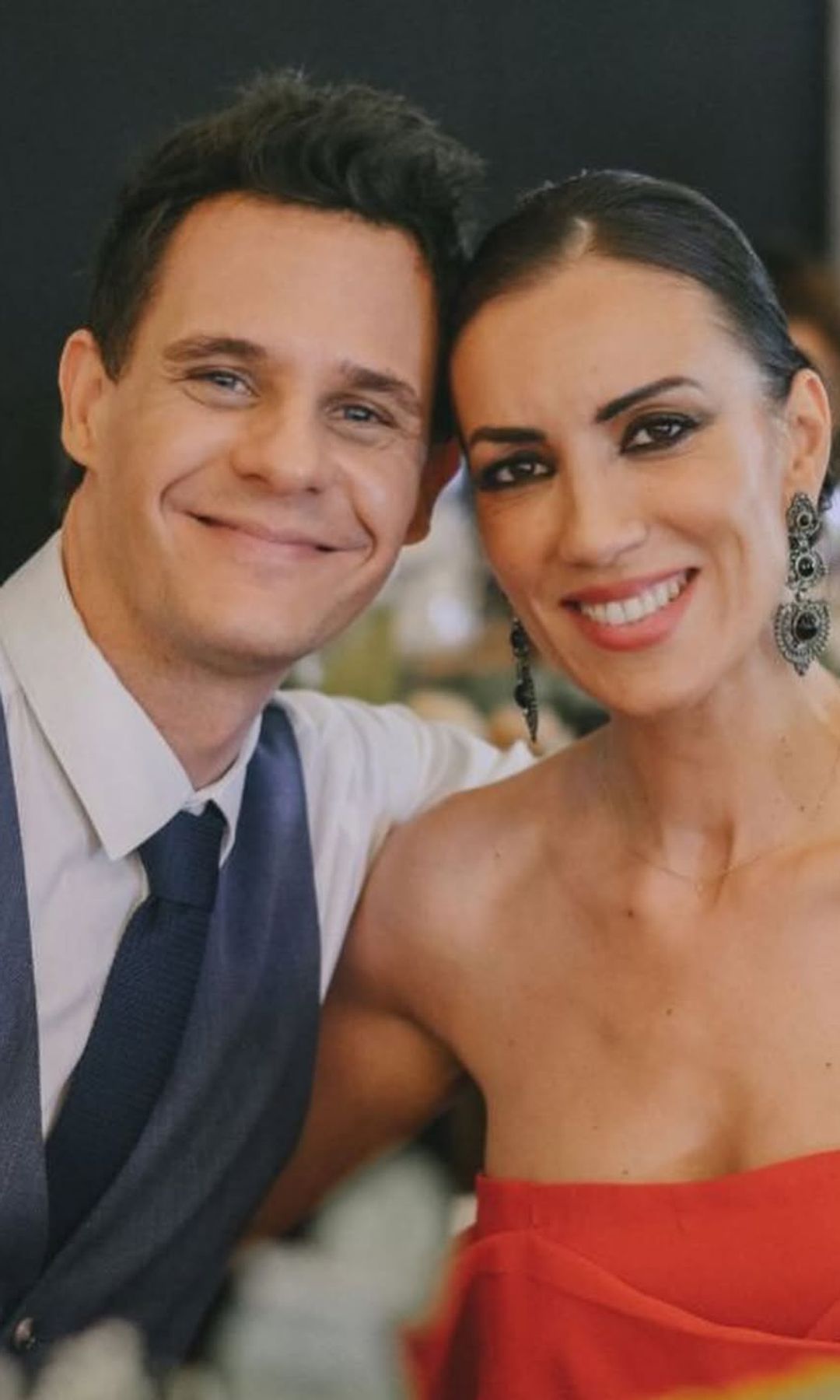Patricia Pardo y Christian Gálvez