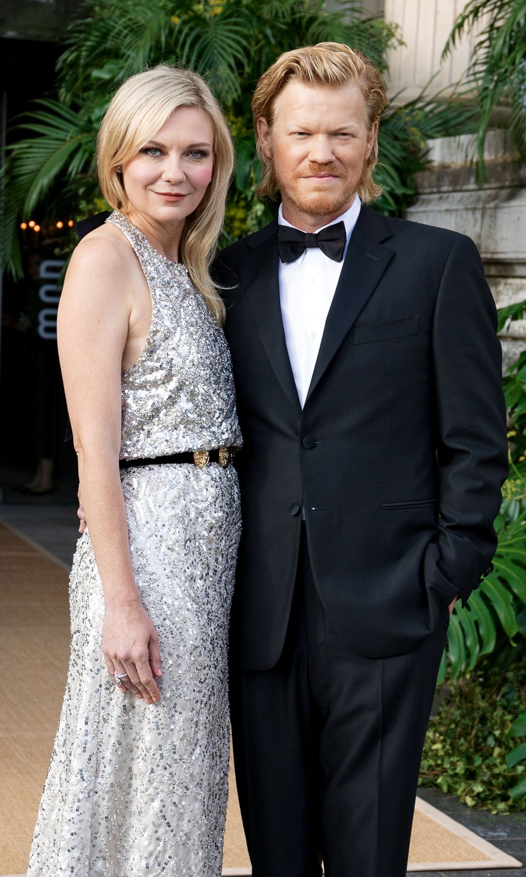 Kirsten Dunst y Jesse Plemons, con quien está casada y tiene dos hijos