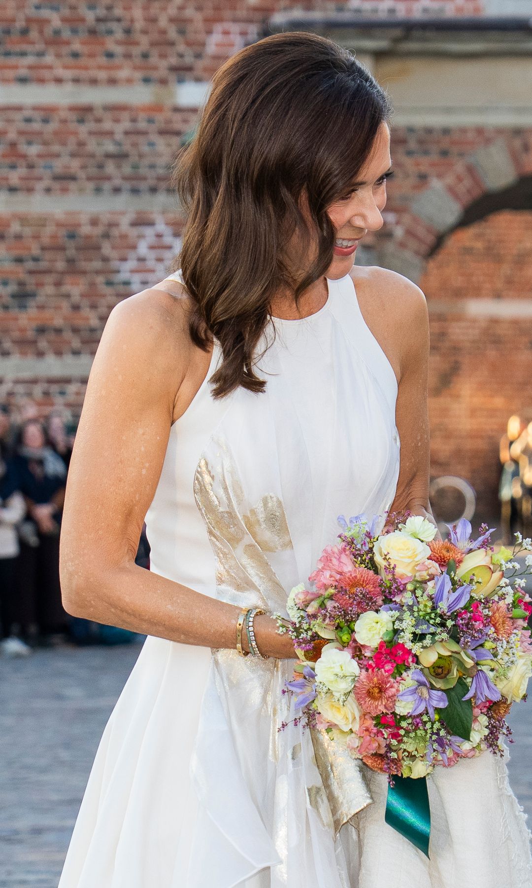 HILLEROD, DENMARK - SEPTEMBER 25: King Frederik X of Denmark and Queen Mary of Denmark arrive at the 150th Anniversary of the Carlsberg Foundation at Frederiksborg Castle on September 25, 2026 in HillerÃ¸d, Denmark