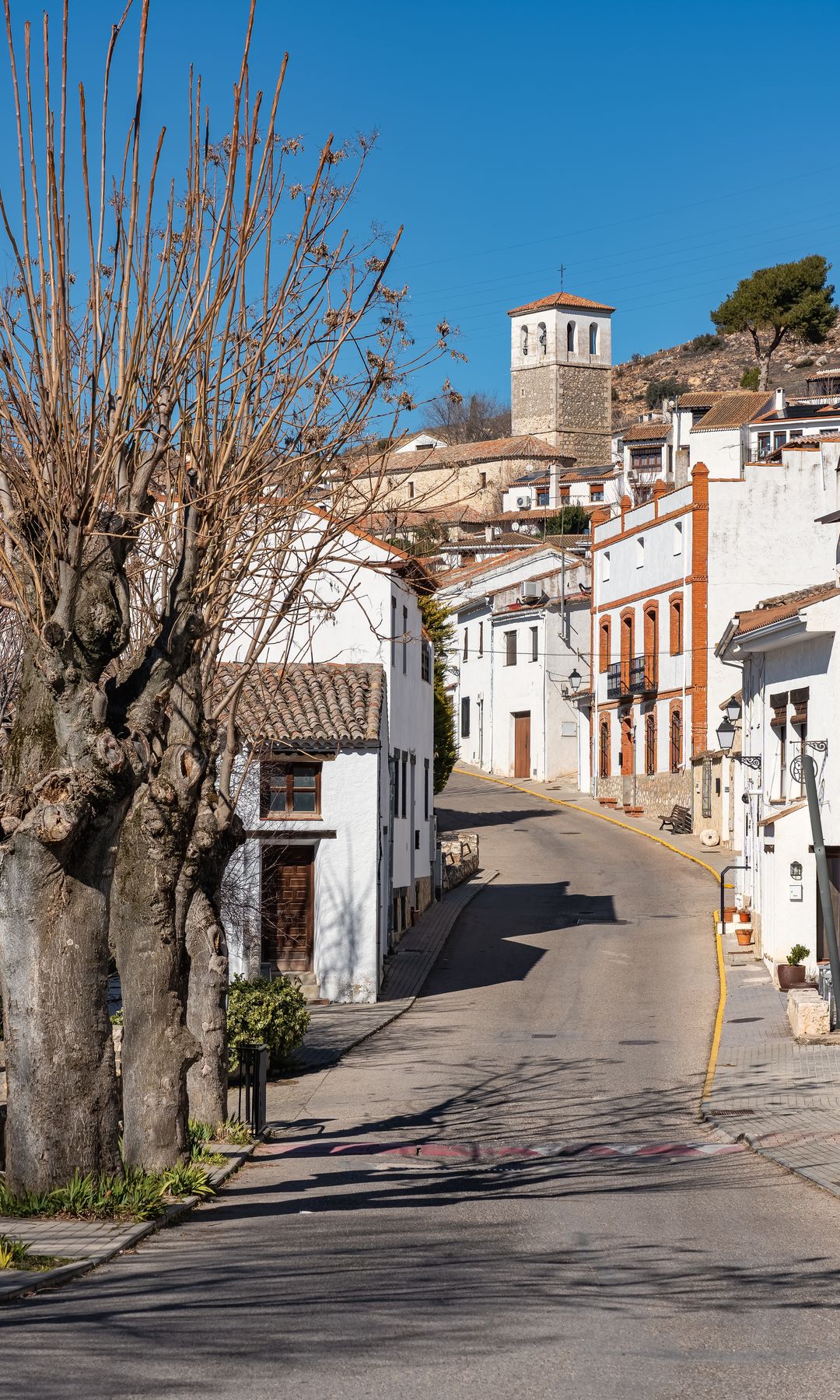 Calles de Olmeda de las Fuentes, el pueblo de los pintores, Madrid
